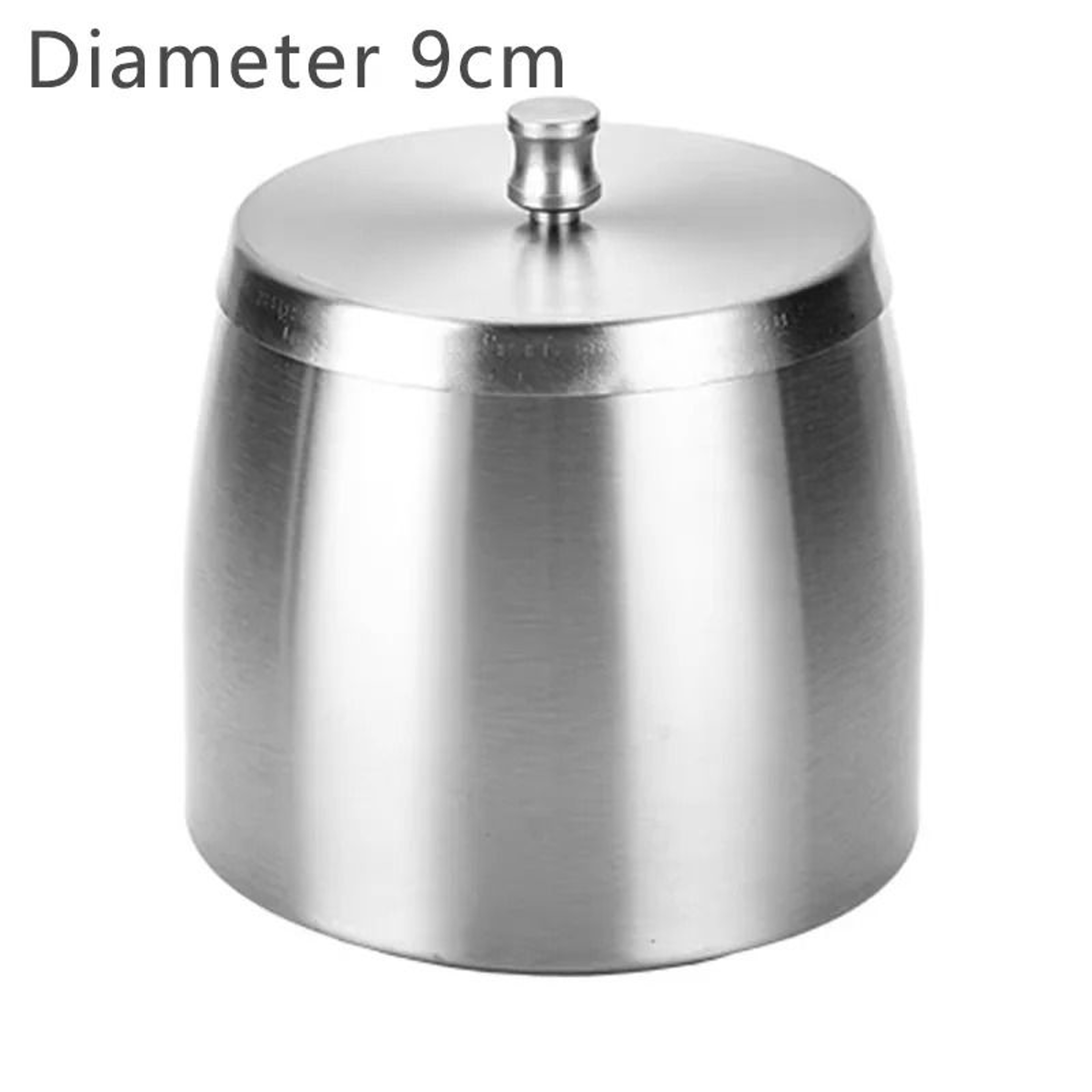 Stainless Steel Windproof Ashtray With Lid 10