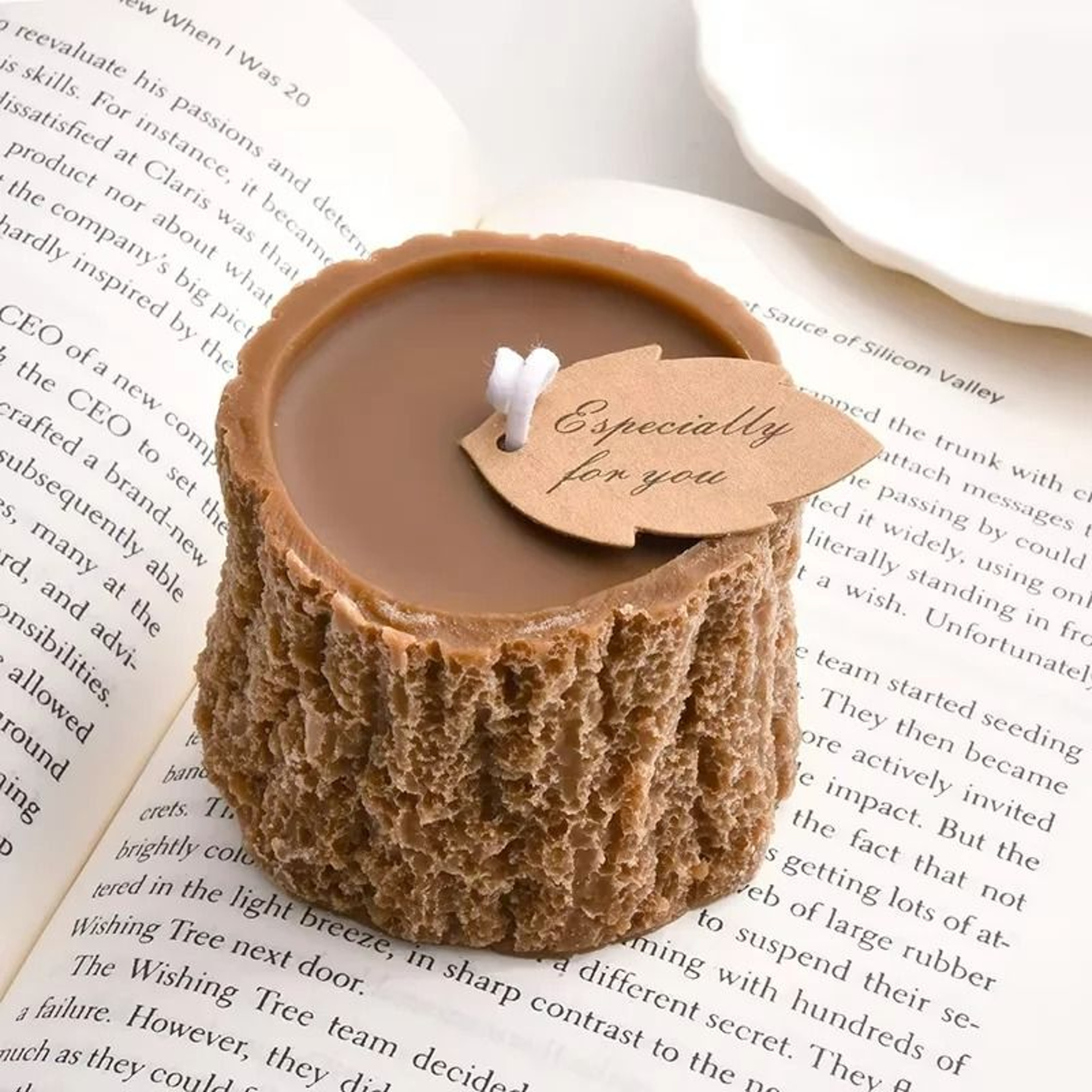 Creative Tree Stump Scented Candle 7