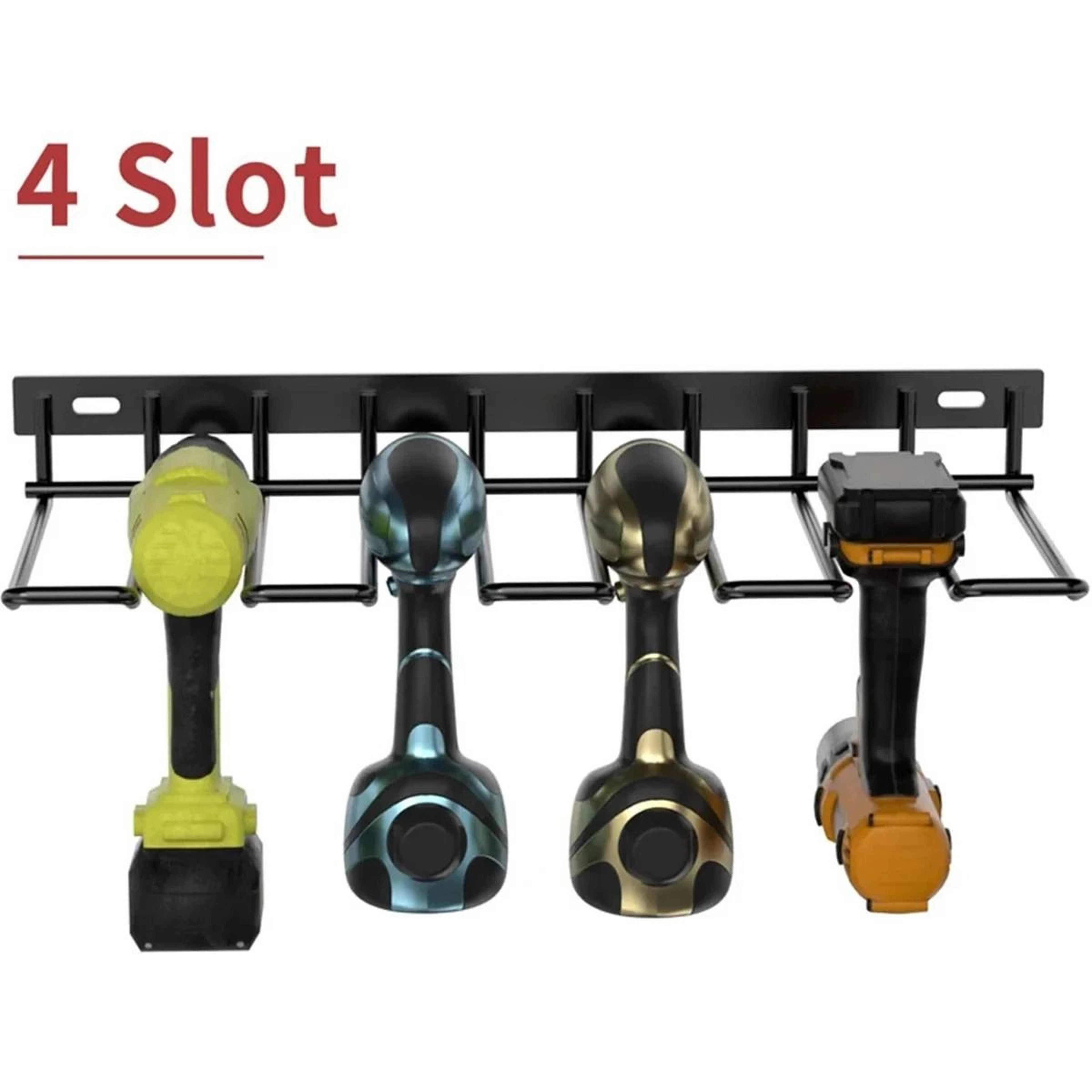 WallMounted HeavyDuty Power Tool Organizer Rack 1