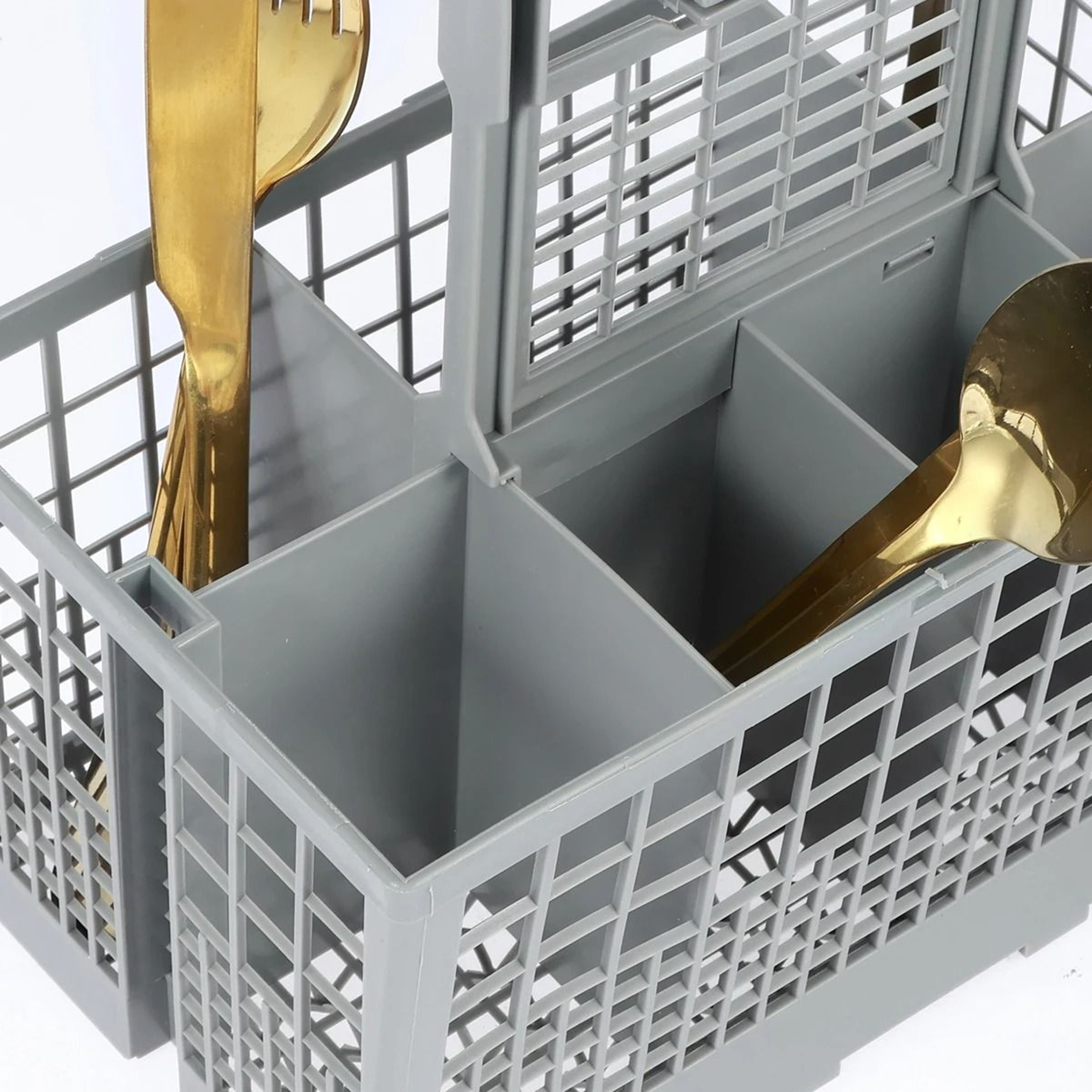 Universal Foldable Dishwasher Silverware  Cutlery Basket Replacement 3