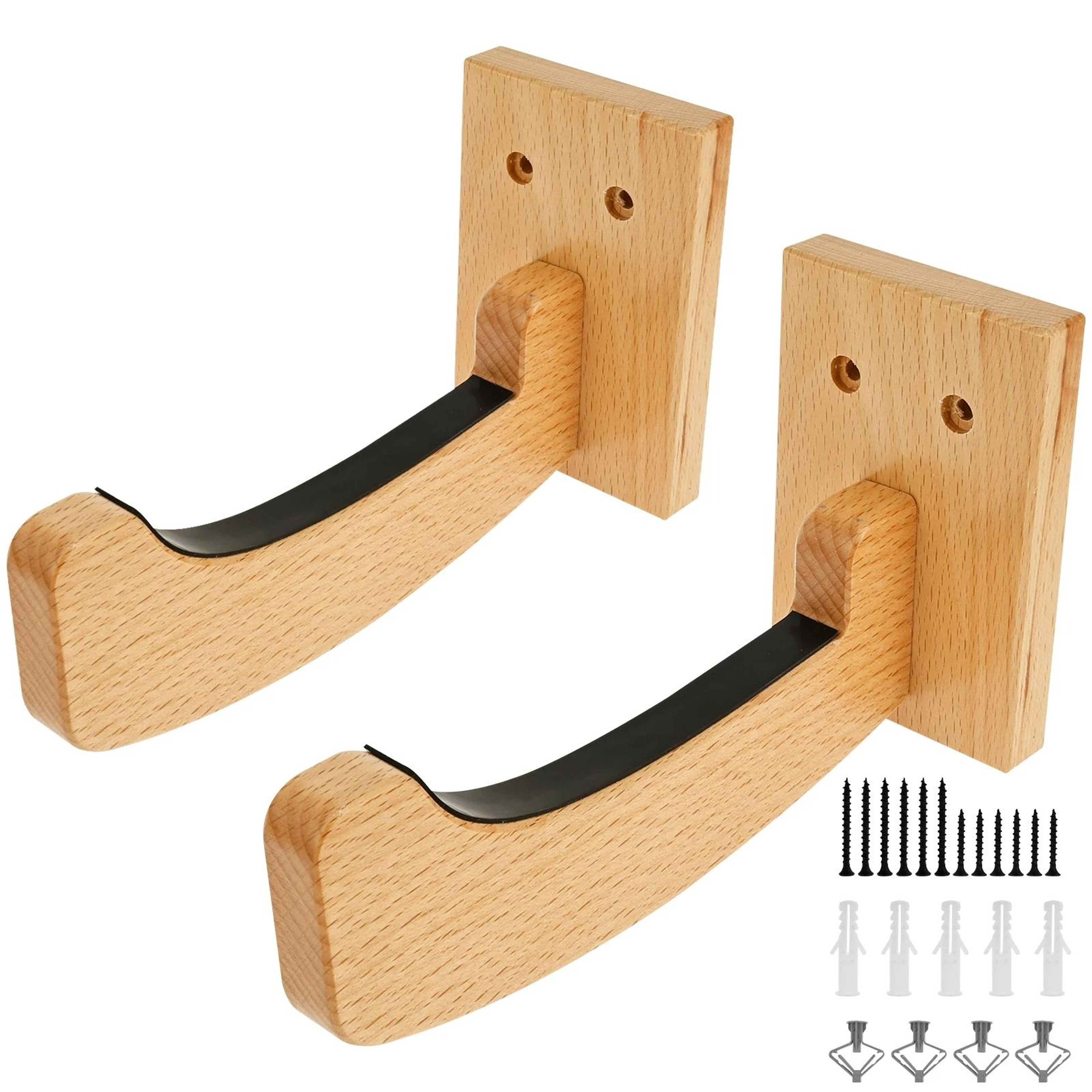 WallMounted Wooden Surfboard  Board Display Rack 0