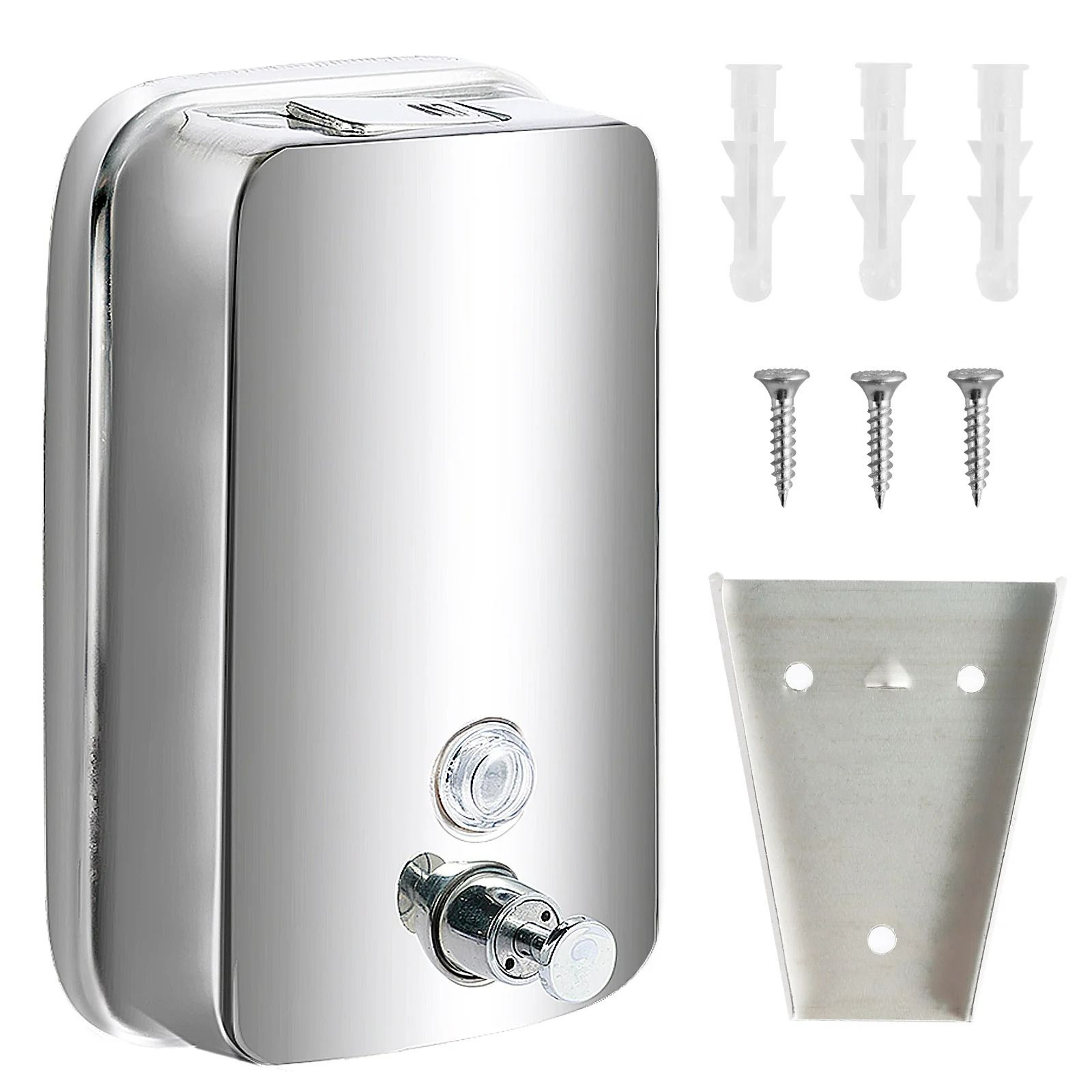 WallMounted Stainless Steel Liquid Soap Dispenser 7