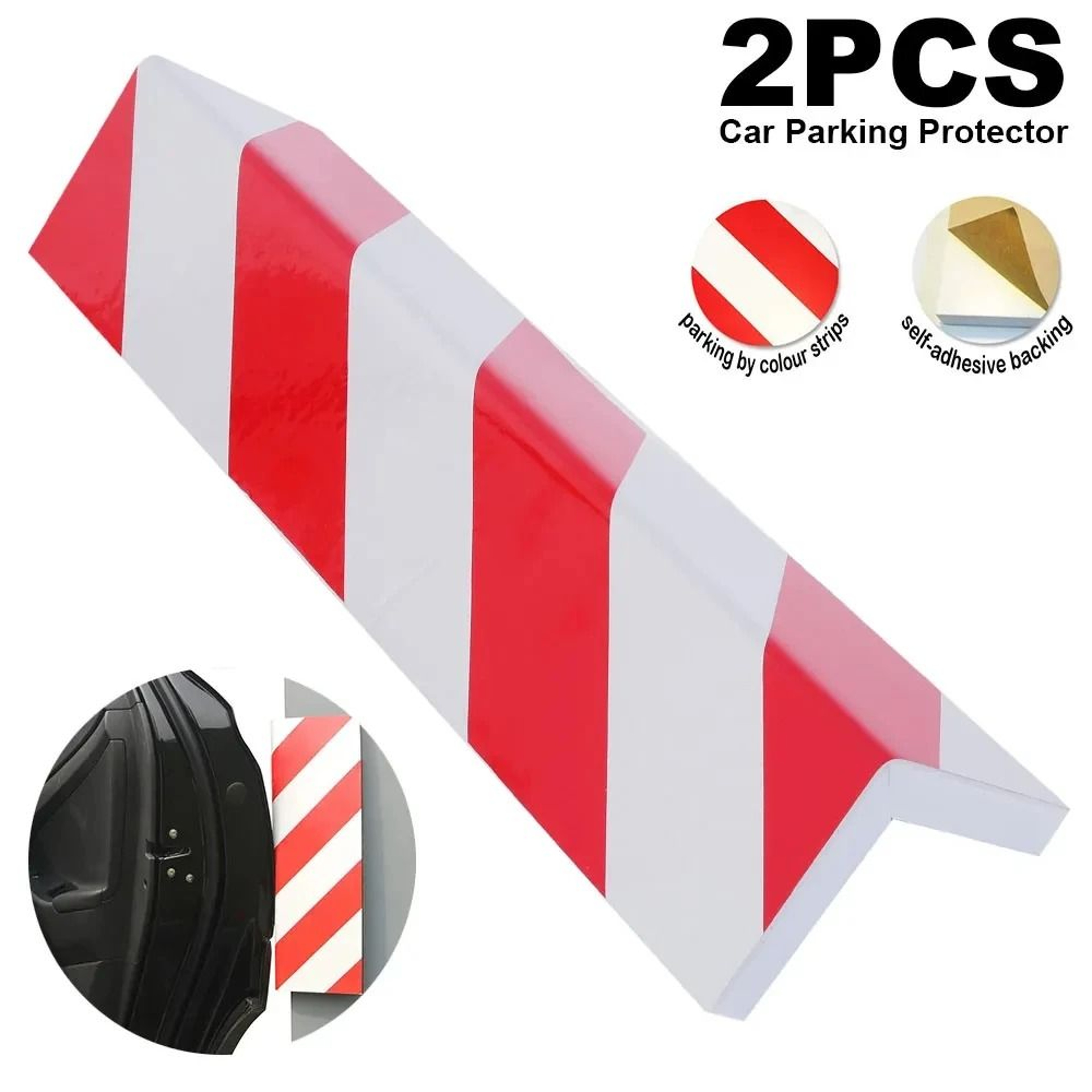 2Pack Garage Wall  Pillar Foam Corner Edge Protectors 1