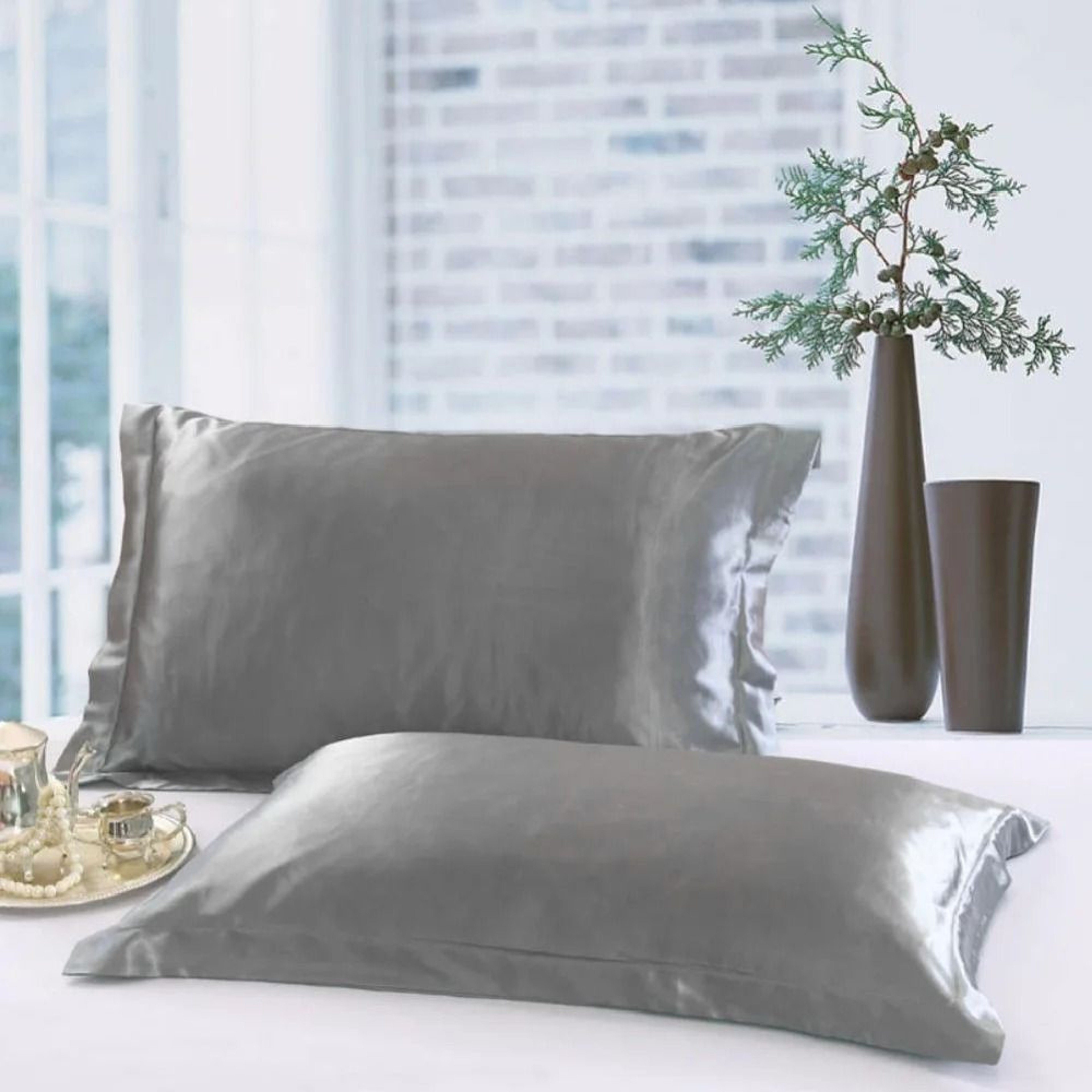 Silky Satin Beauty Breathable Pillowcase 2
