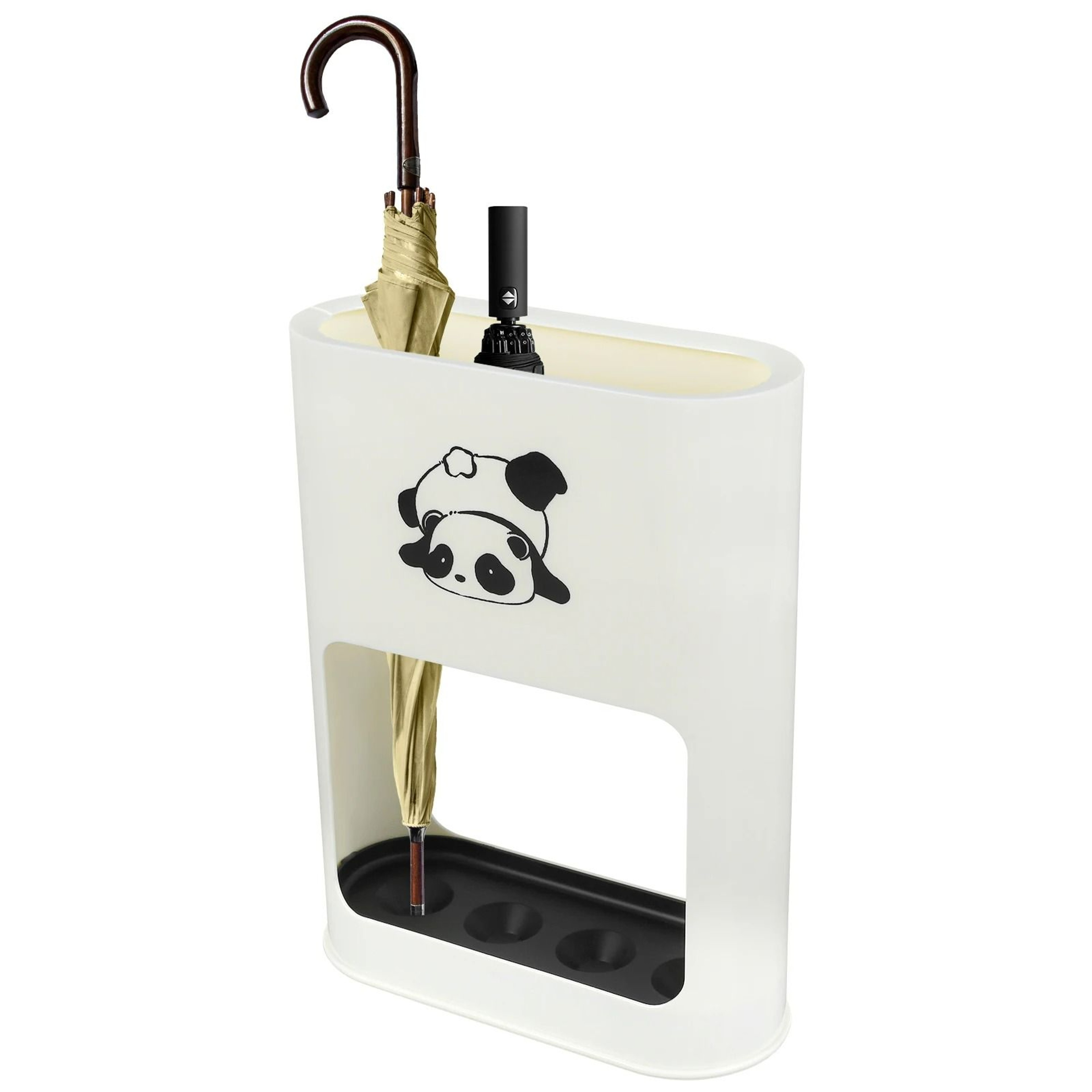 Entryway Indoor Umbrella Stand Holder With Removable Drip Tray 1