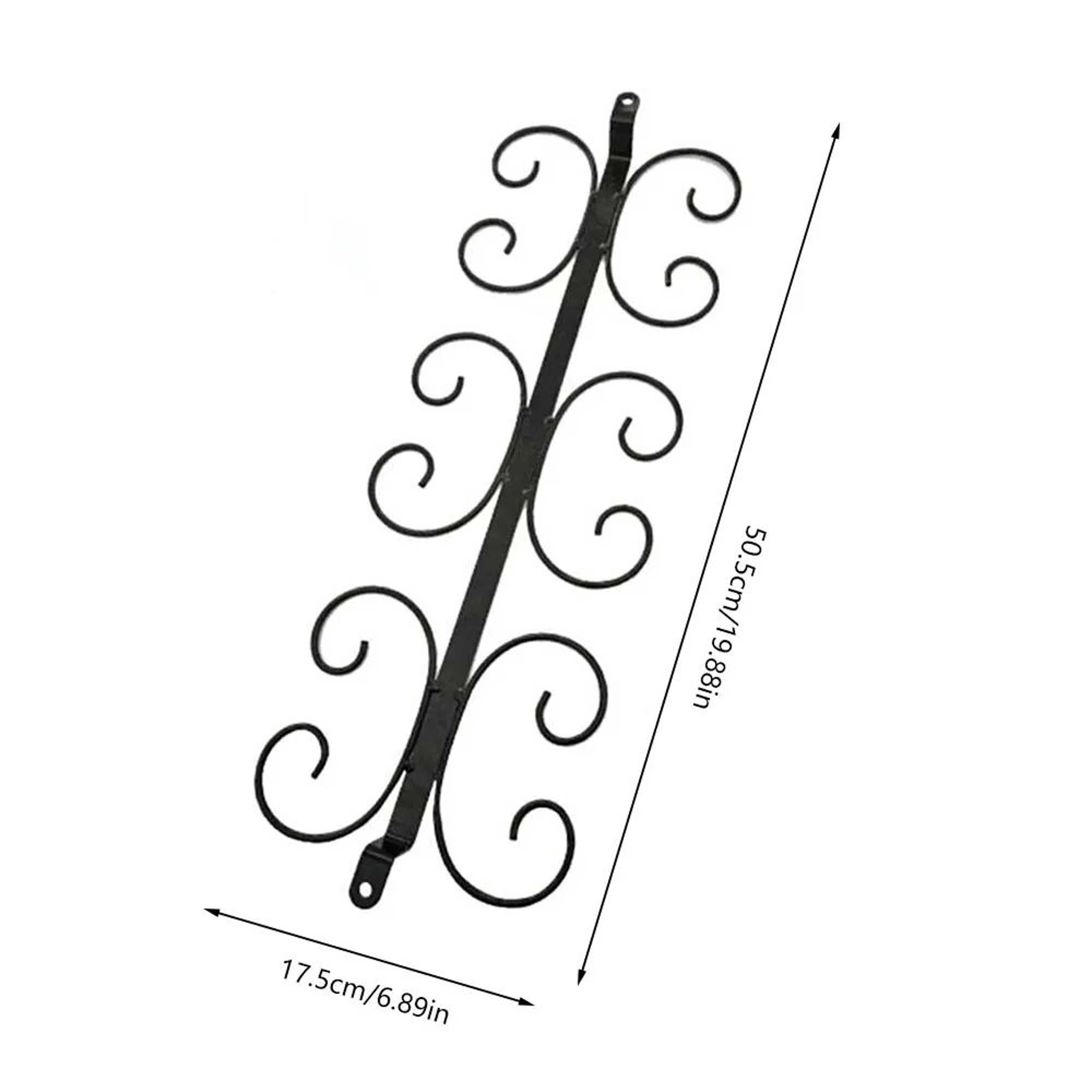 UnderCabinet Metal Wine Glass  Stemware Rack Holder 8