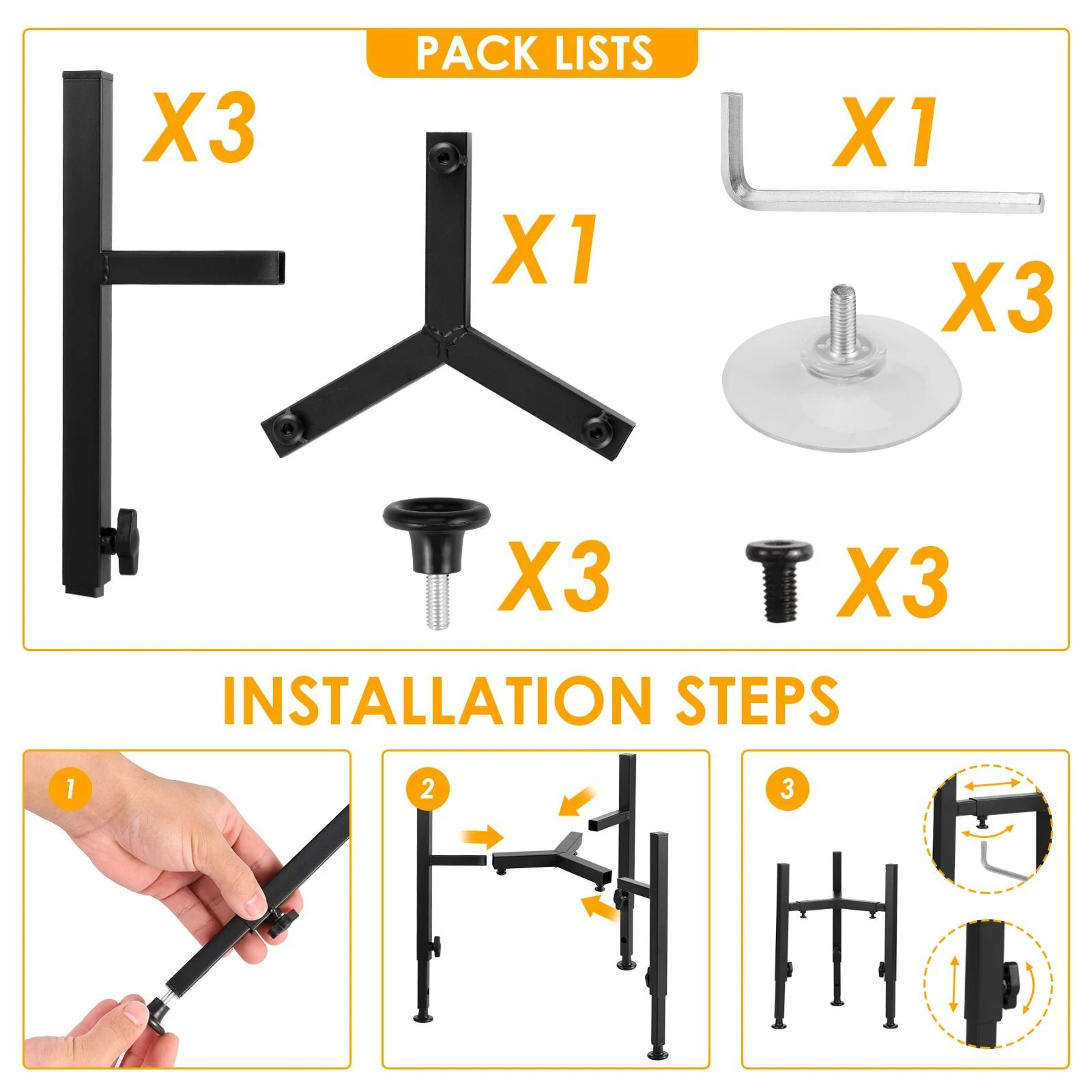 Adjustable Metal Elevated Dog Food  Water Bowl Stand 5