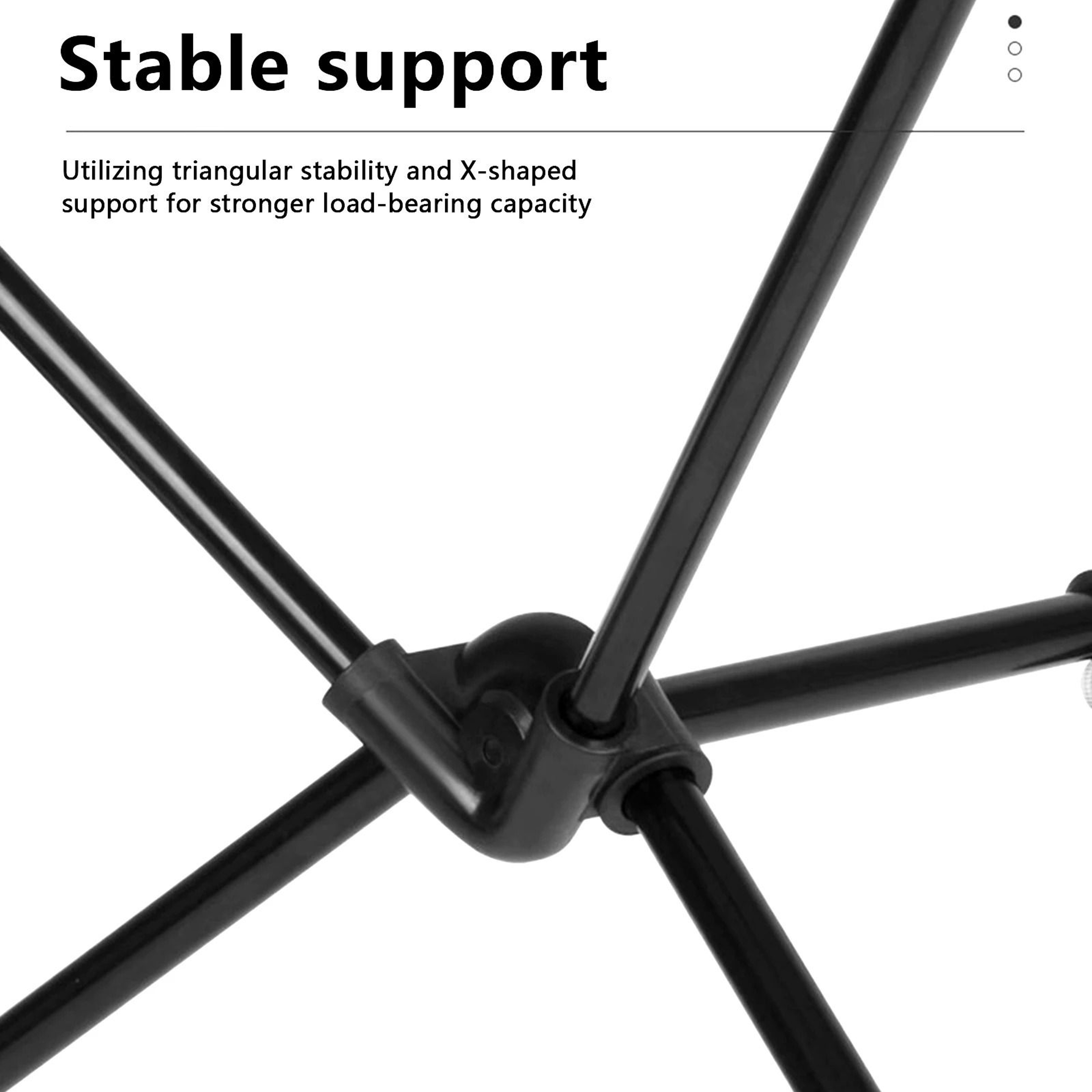 Foldable Portable Camp Chair Footrest 4