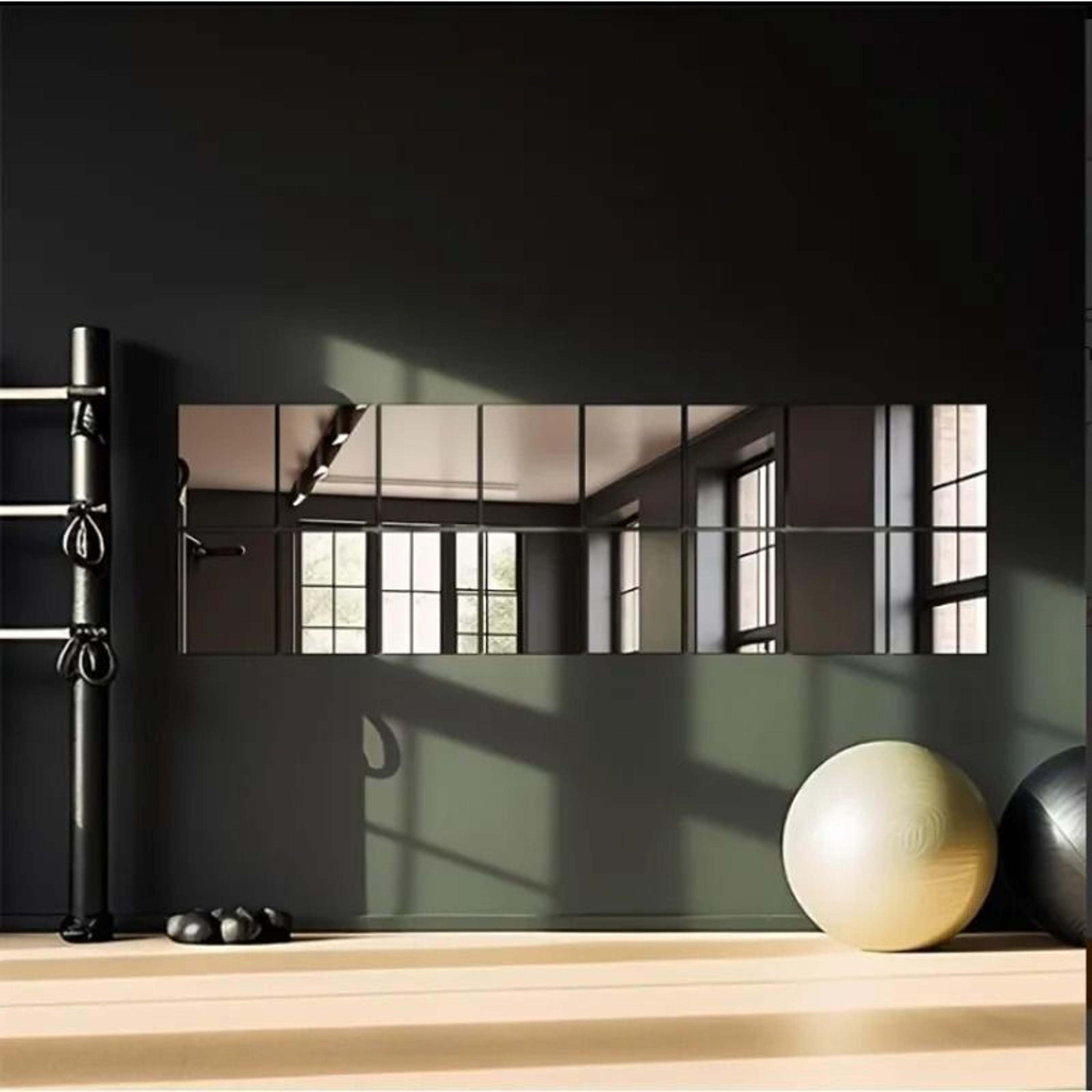 2Piece Shatterproof Acrylic Wall Mirror Set 2