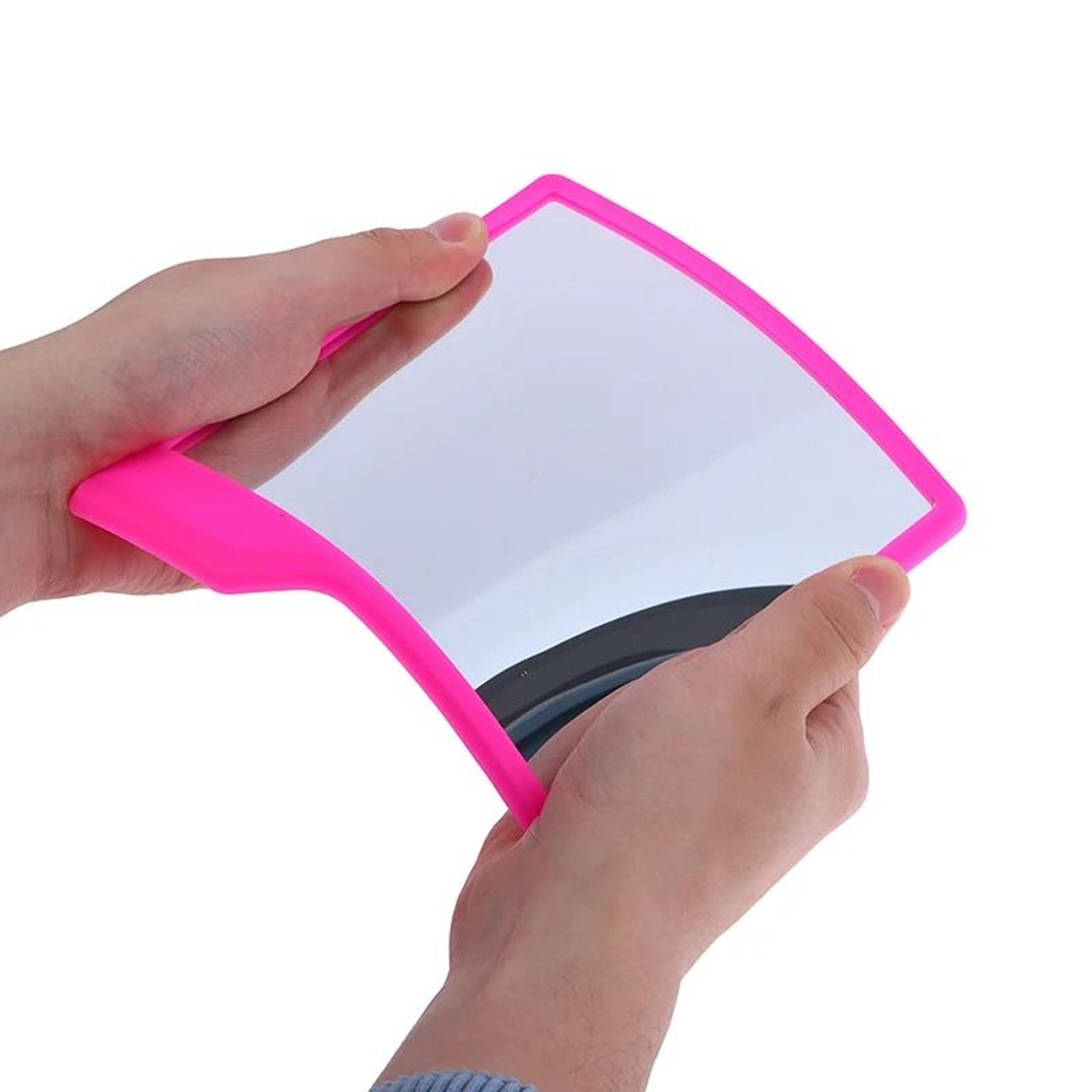 SelfGrip Silicone Shatterproof Shower Vanity Mirror 1