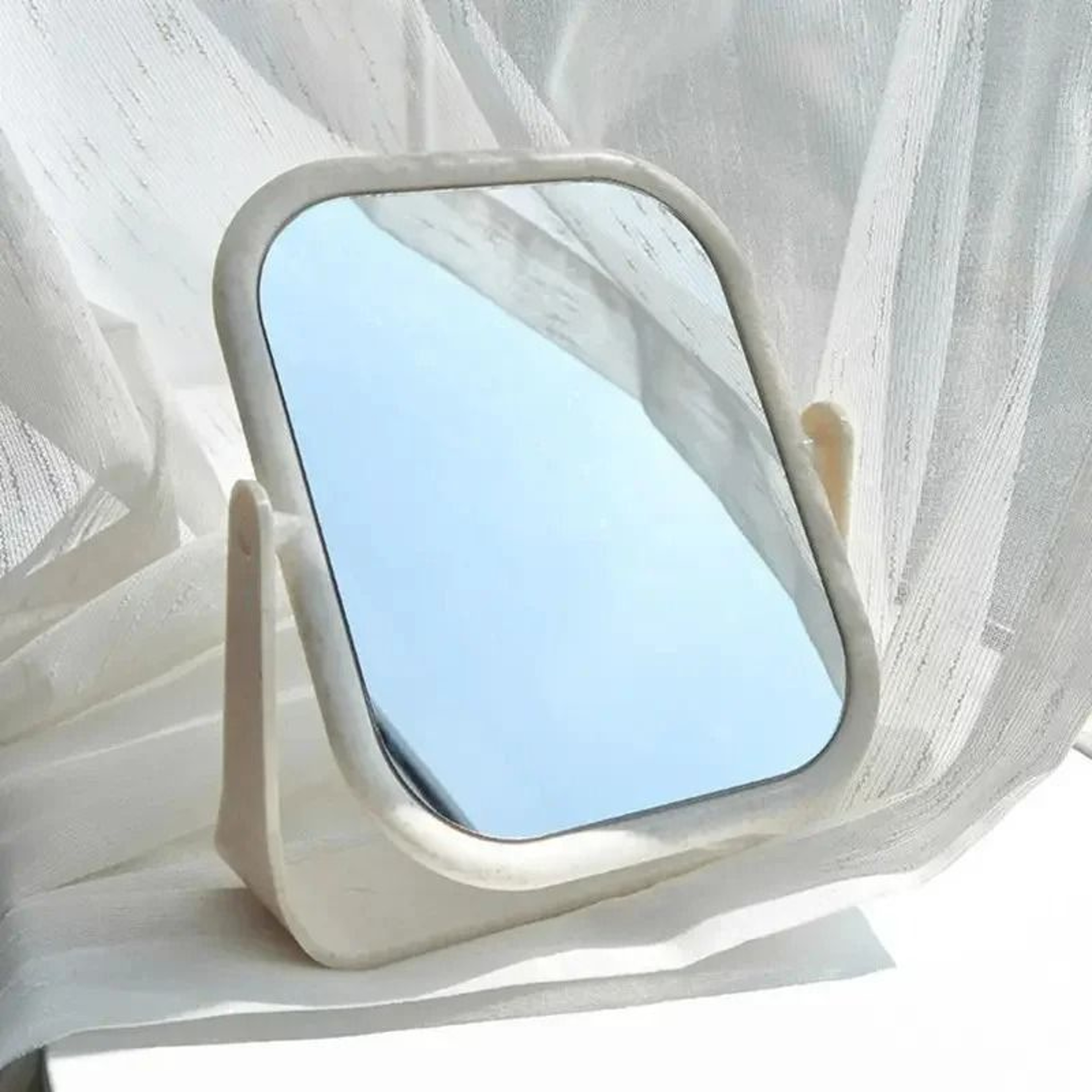 DualSided 360 Rotating Desktop Vanity Mirror 0