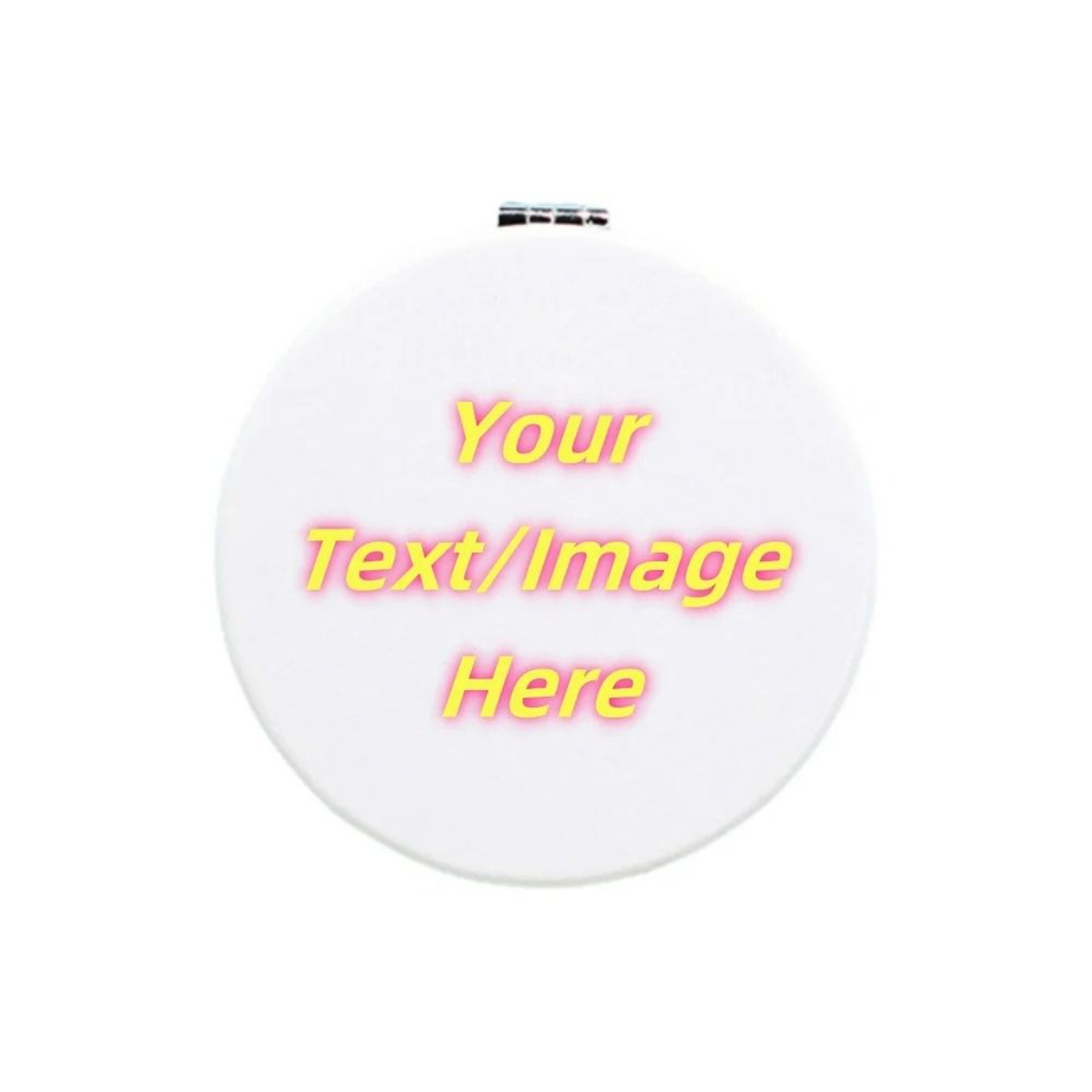 Customized Personalized Leather Compact Makeup Mirror 6