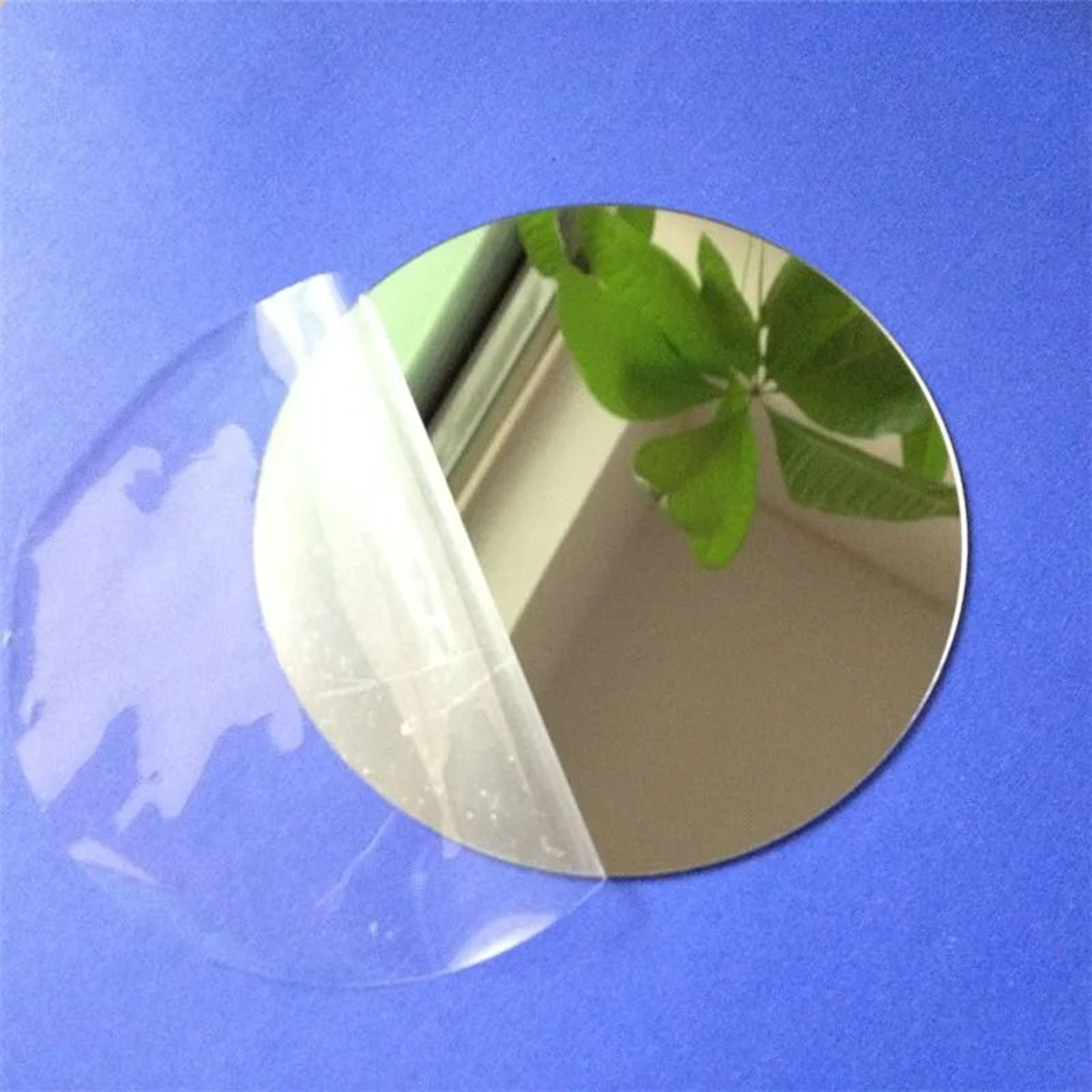 Round SelfAdhesive Acrylic Mirror Wall Stickers  Pack Of 10  0