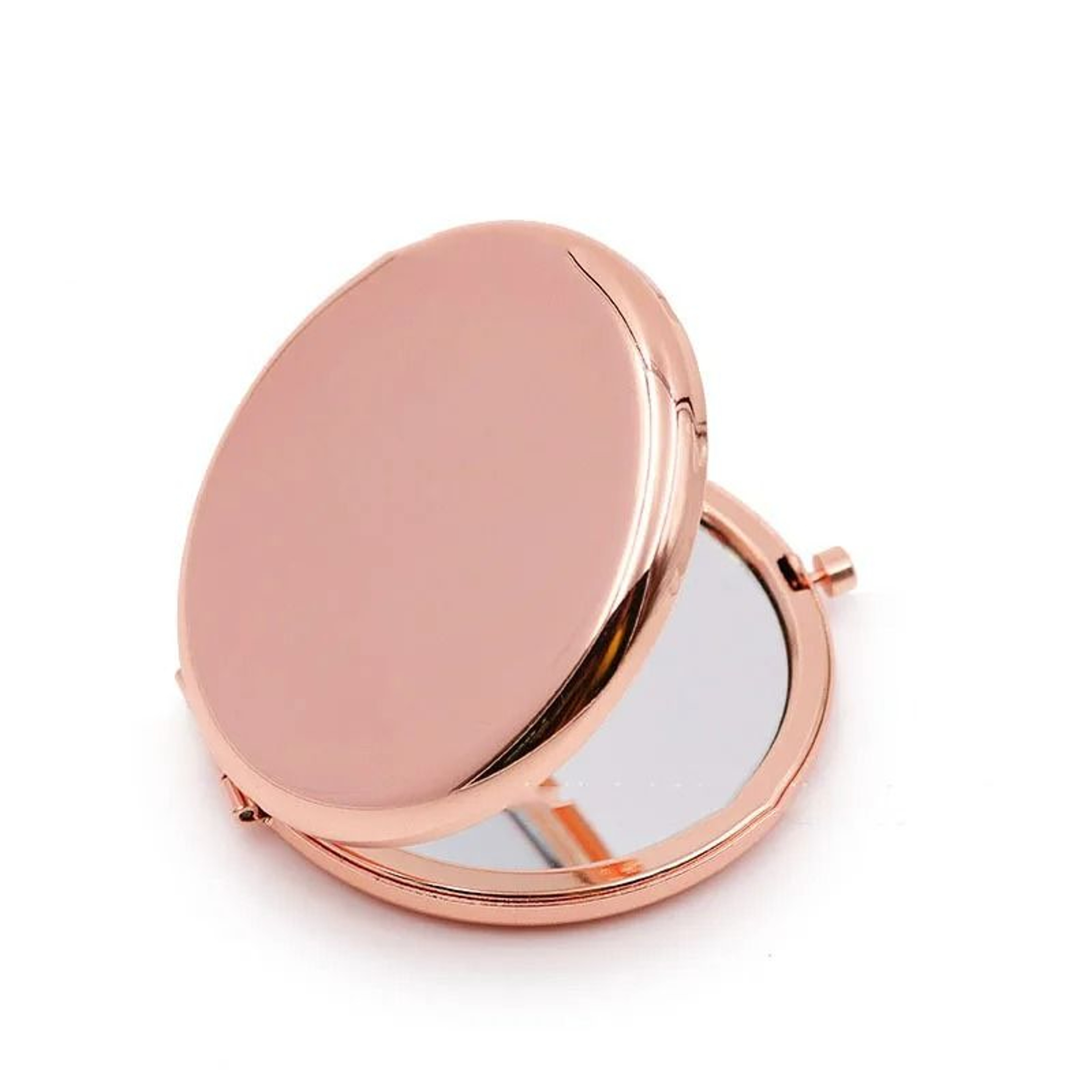 Rose Gold DualSided Folding Pocket Compact Mirror 6