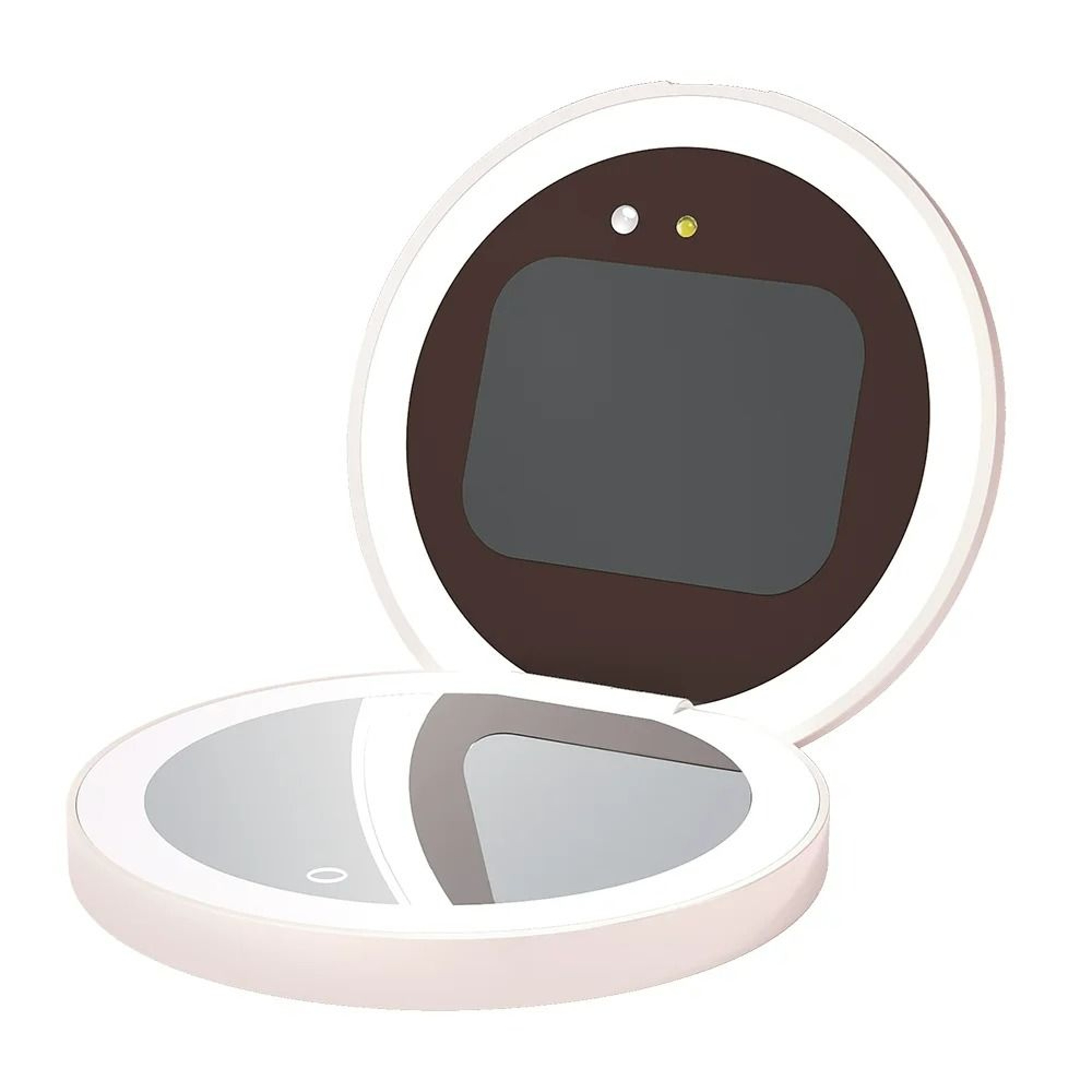 UV Smart Sunscreen Testing LED Portable Compact Mirror 0