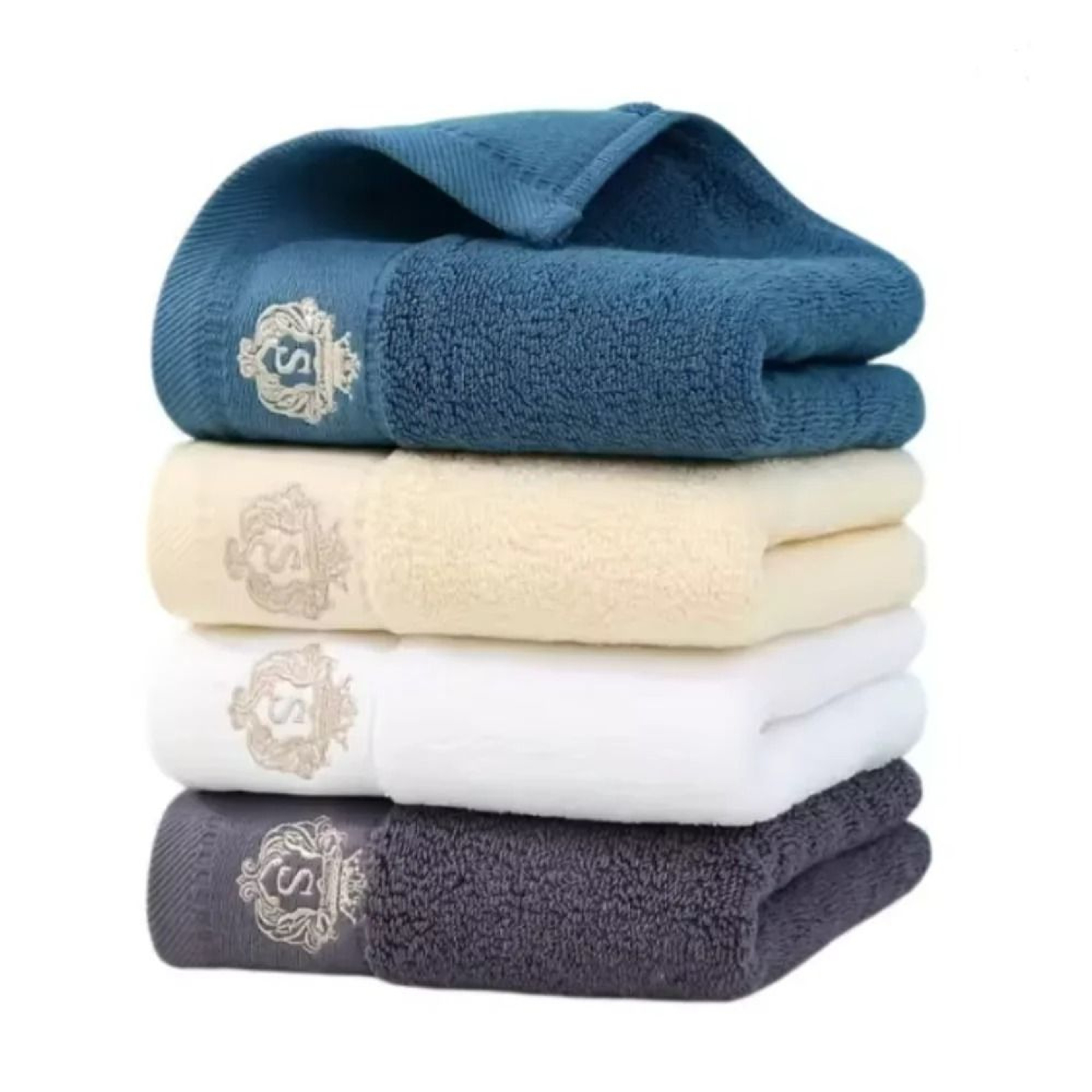 UltraAbsorbent Pure Cotton Face  Body Bath Towel 1