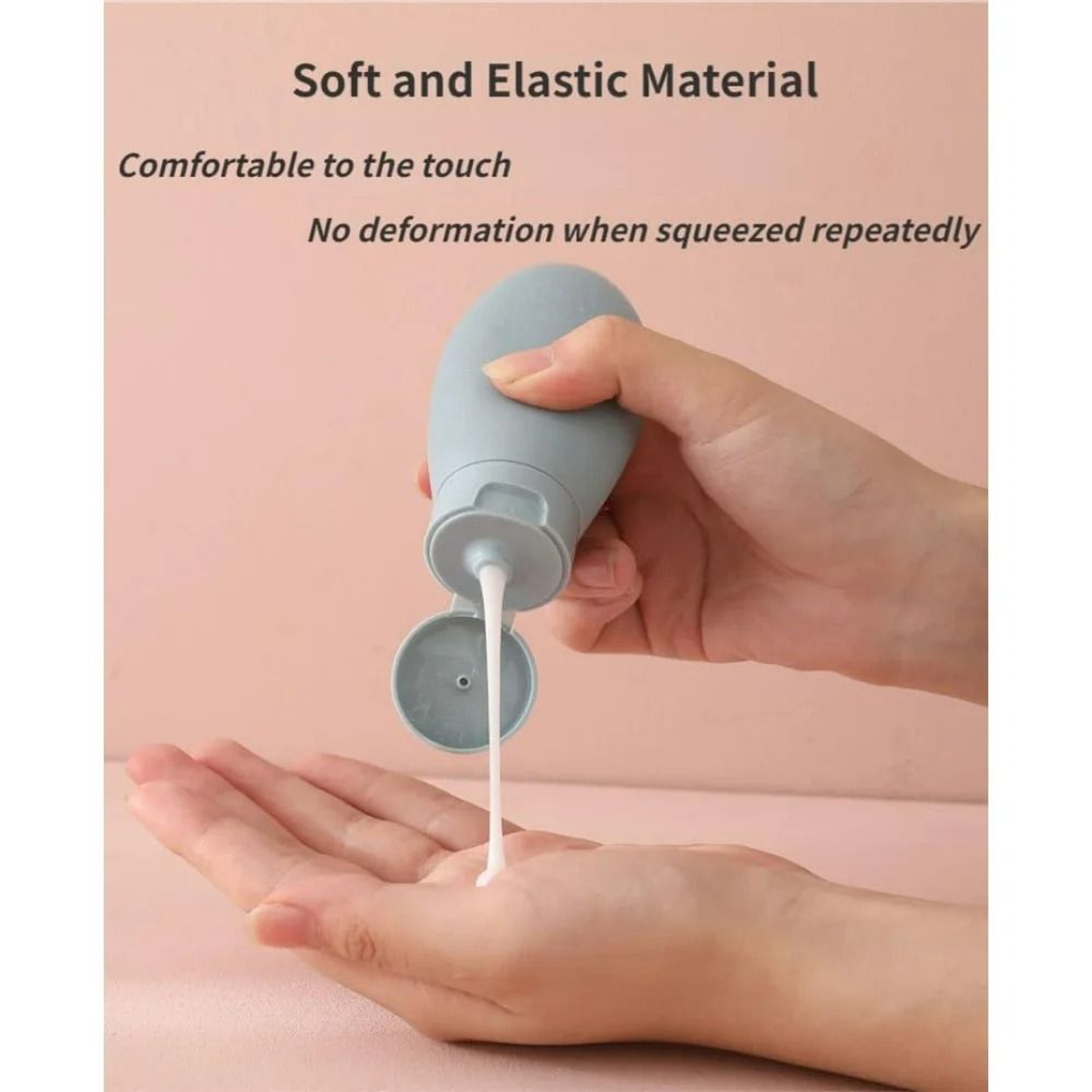 LeakProof Refillable Travel Squeeze Tubes  Pack Of 4  3