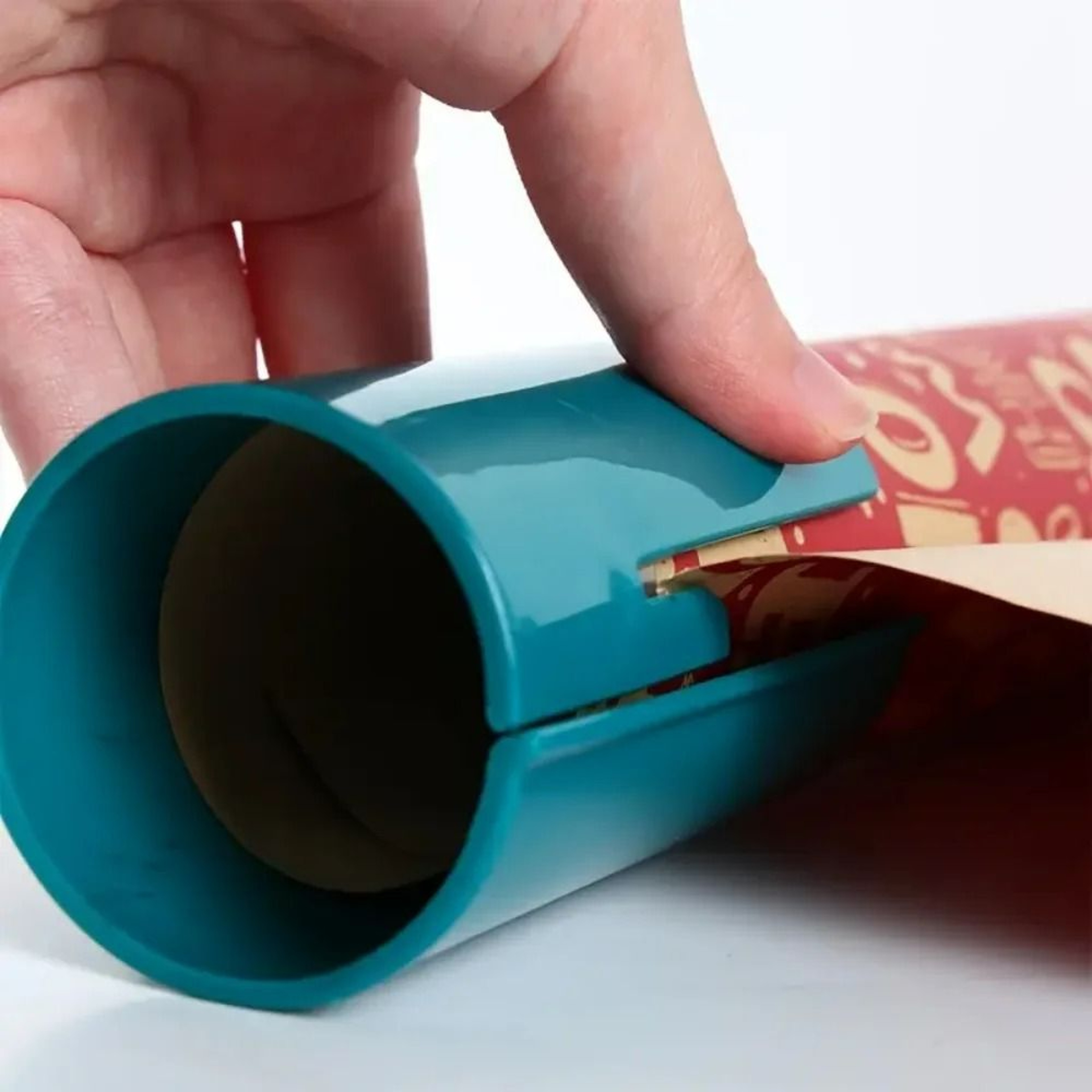 Sliding Roll Wrapping Paper Cutter Tool 1