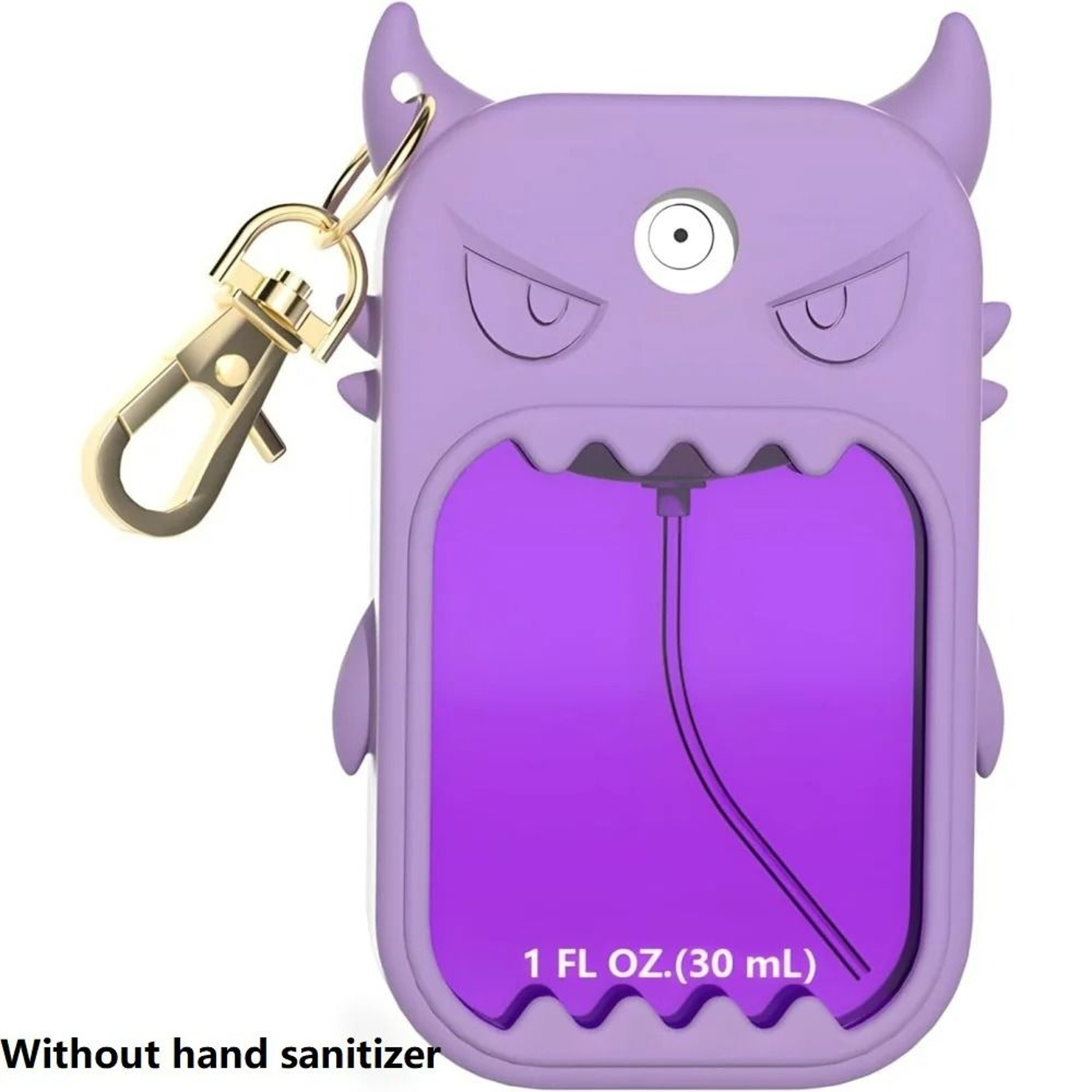 Protective Silicone Case With Keychain For Touchland Hand Sanitizer 10 Fl Oz  30 Ml 10
