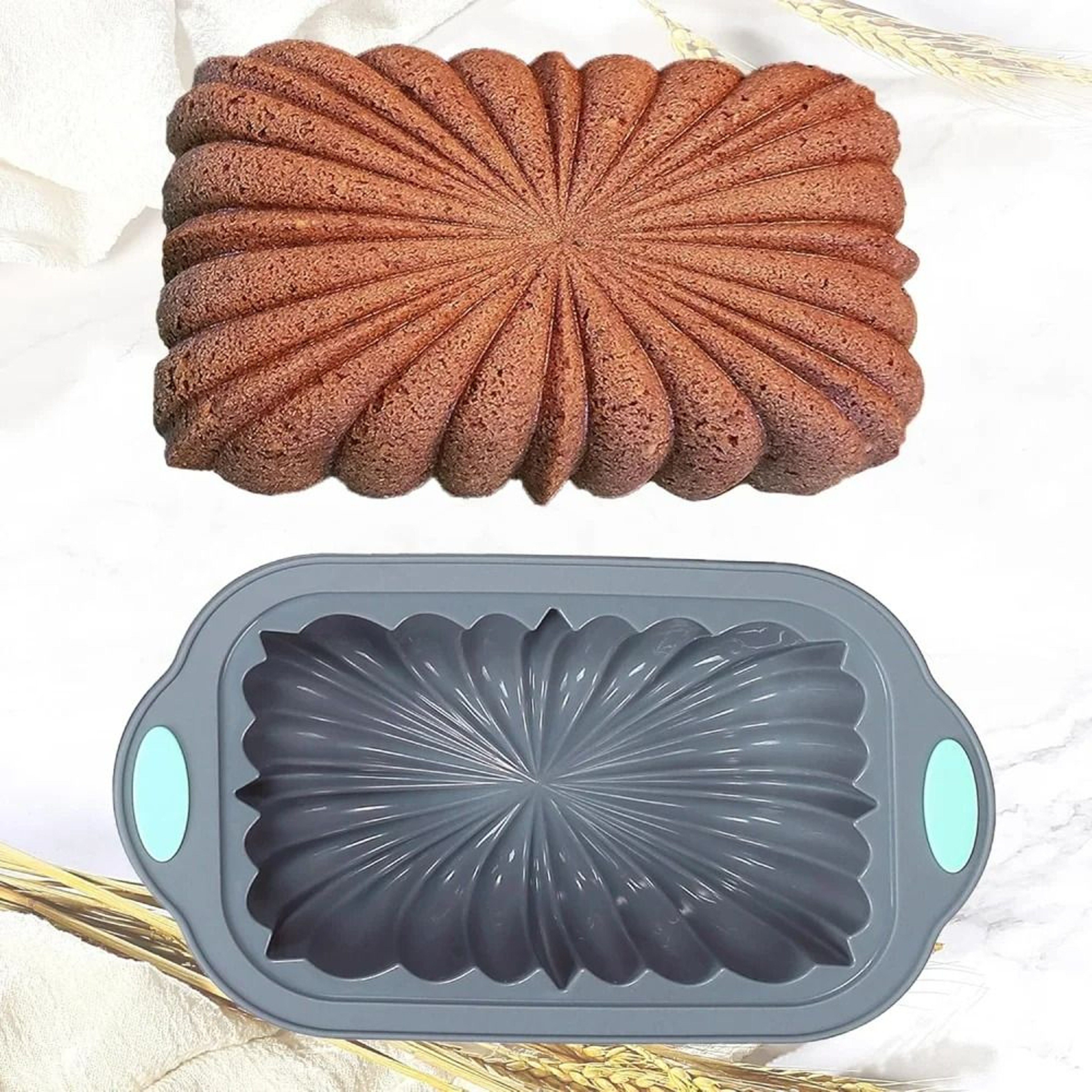 NonStick Silicone Toaster Oven Loaf  Bread Tray 7