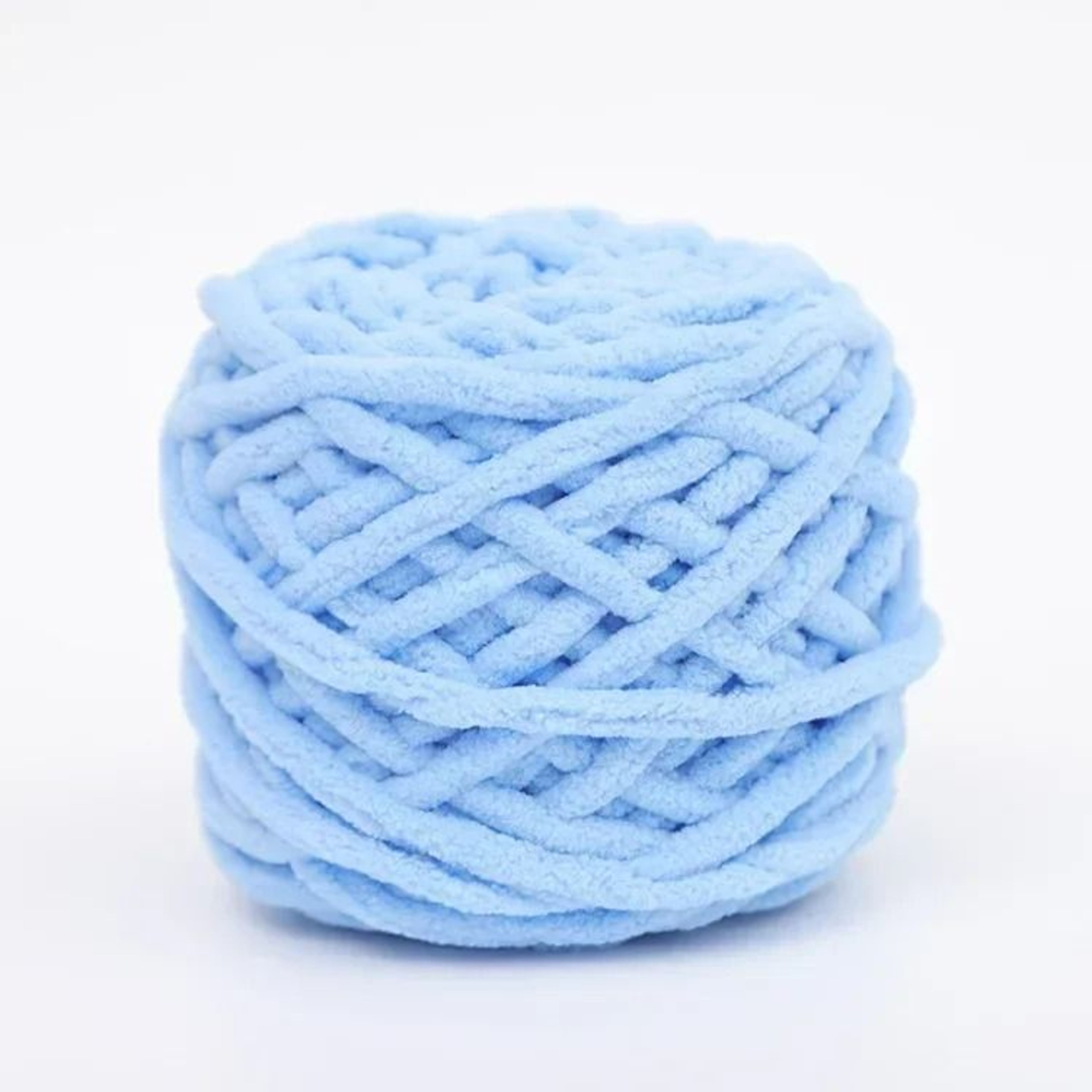 Soft Chenille Velvet Chunk Knitting Yarn Ball 35 Oz  100 G 6