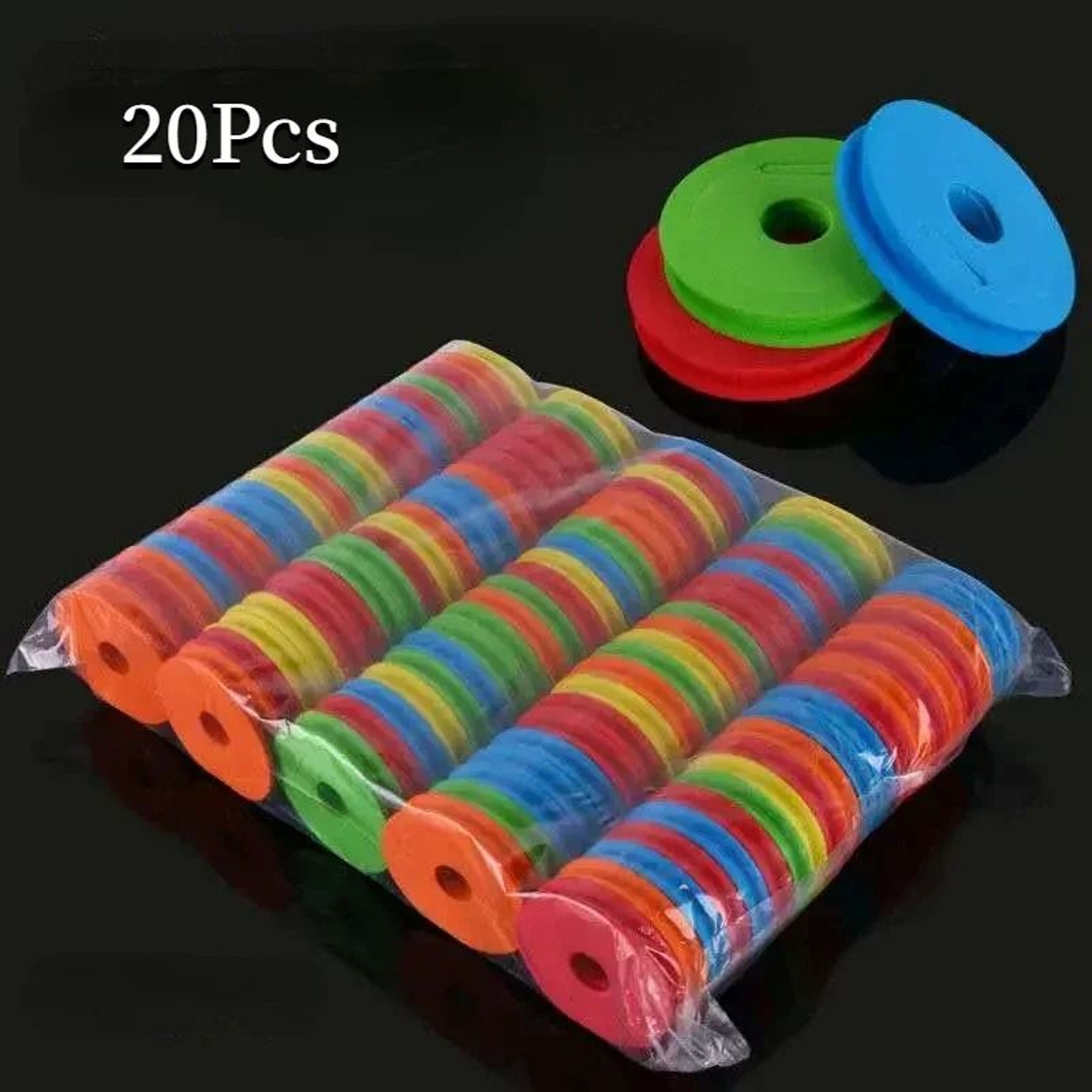 EVA Foam Fishing Line Winding Board Spools  Pack Of 20  1