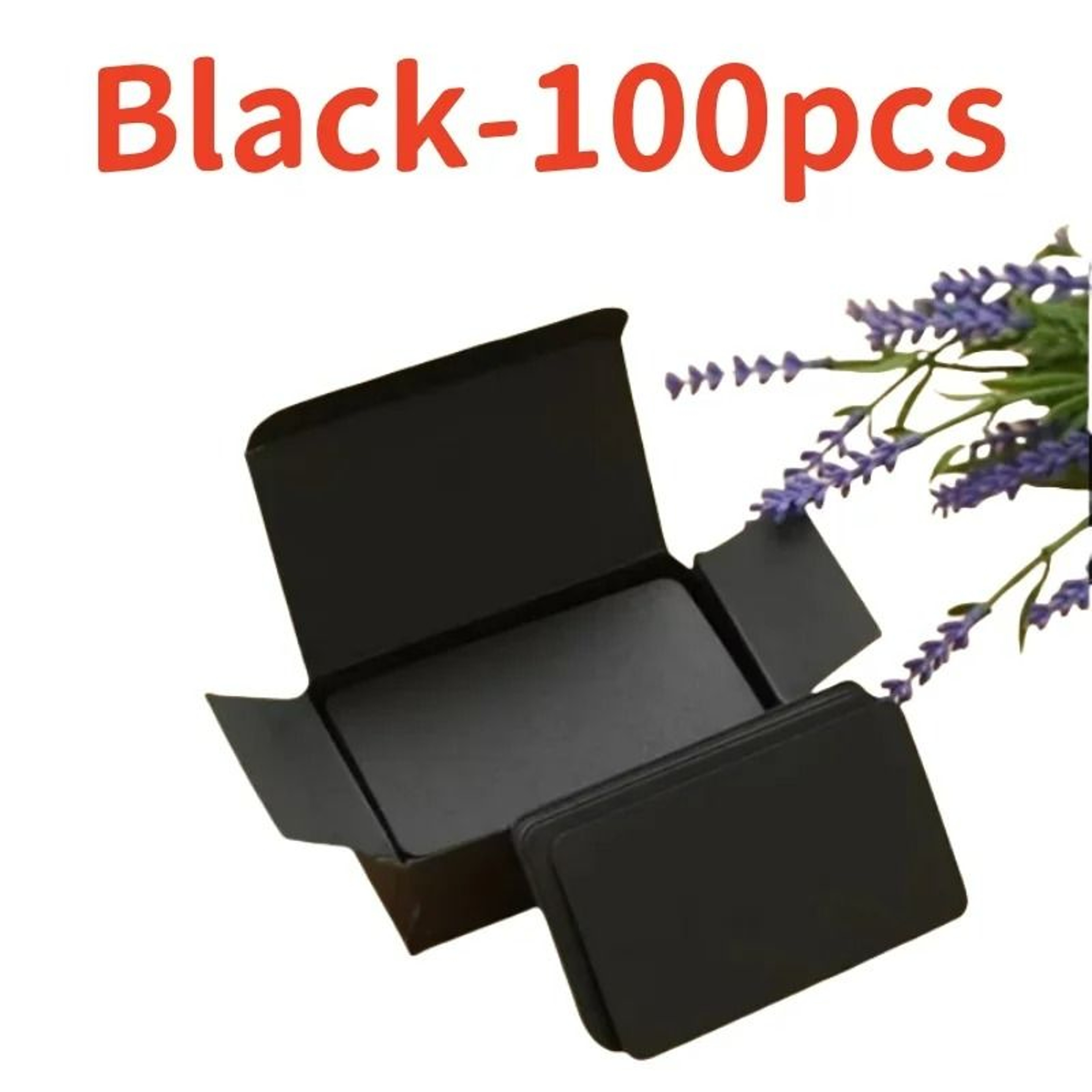 100Piece Blank Kraft Paper Cards Set 8