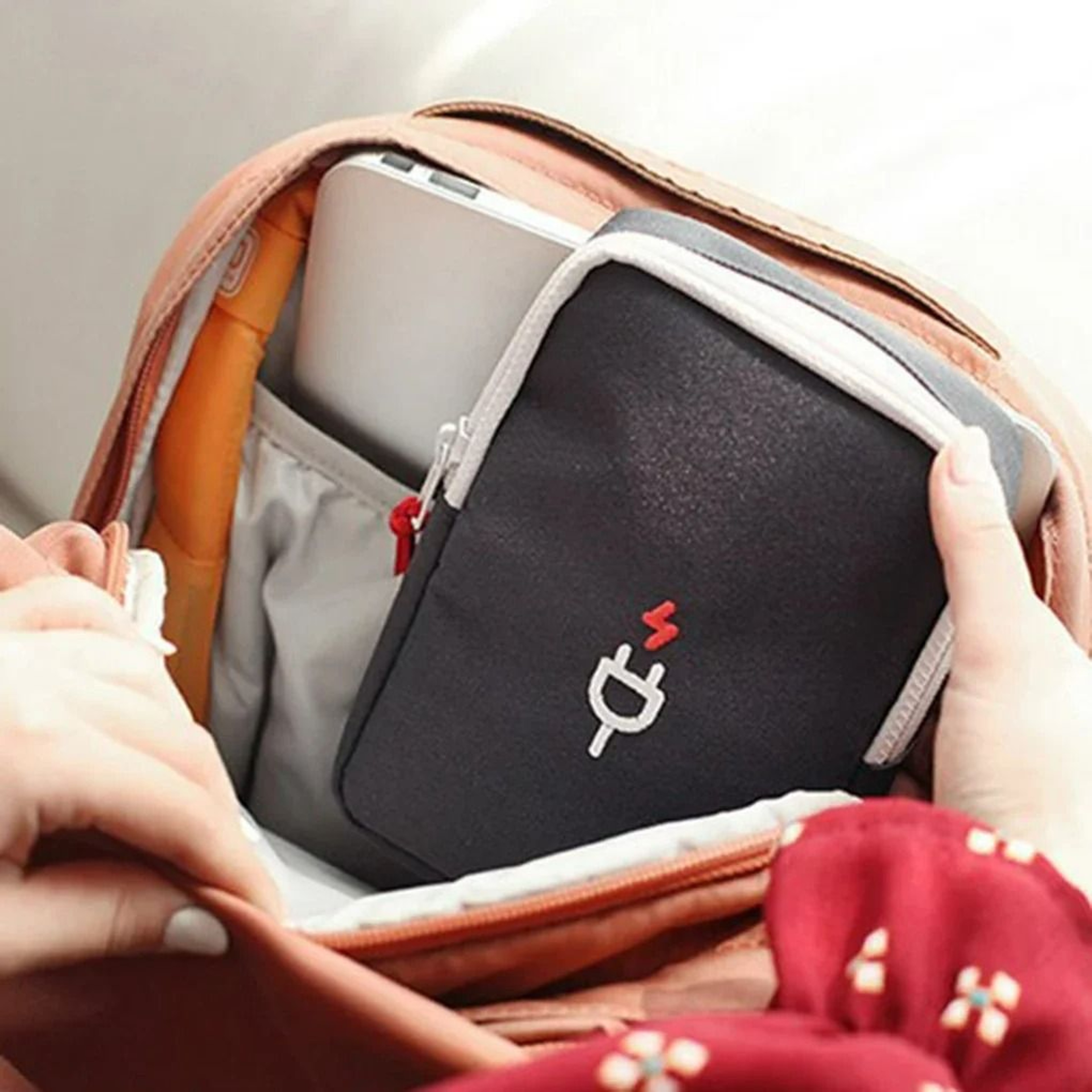 Portable Travel Digital Cable  Electronics Organizer Bag 3
