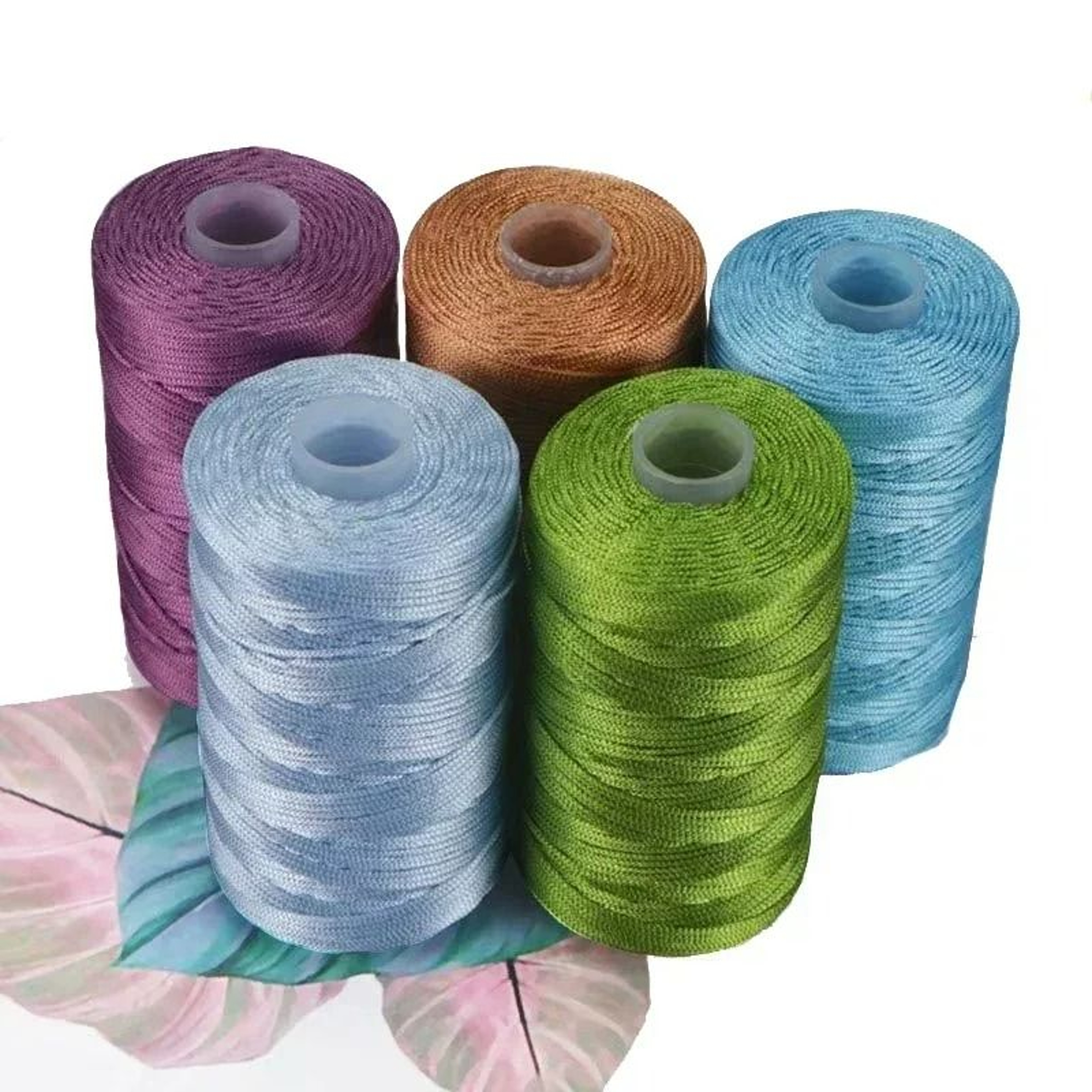 Thin Ice Cotton  Nylon Crochet Thread Yarn Set  Pack Of 2  0
