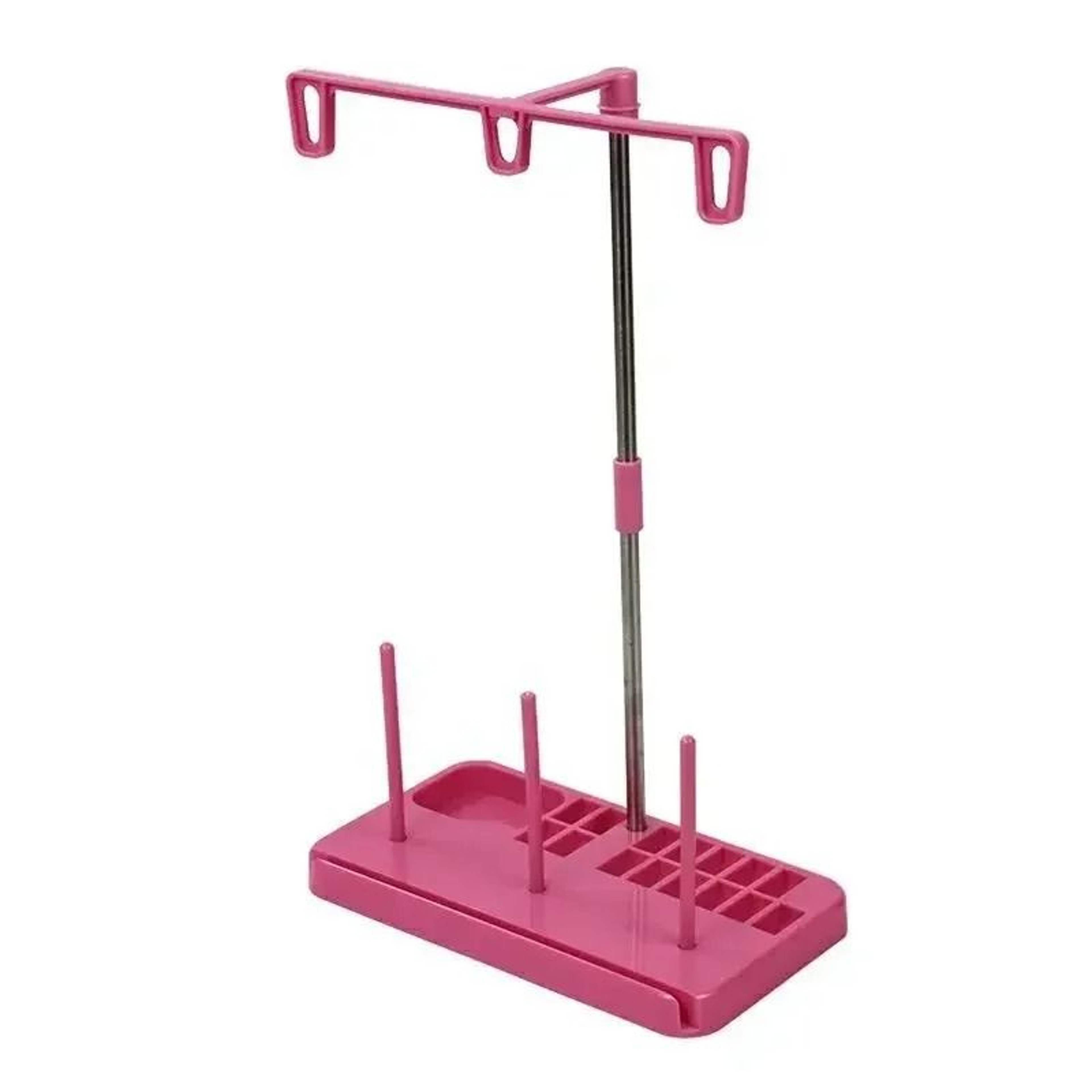 3 Spool Thread Stand Holder Desktop Sewing Thread Organizer And Stand 7