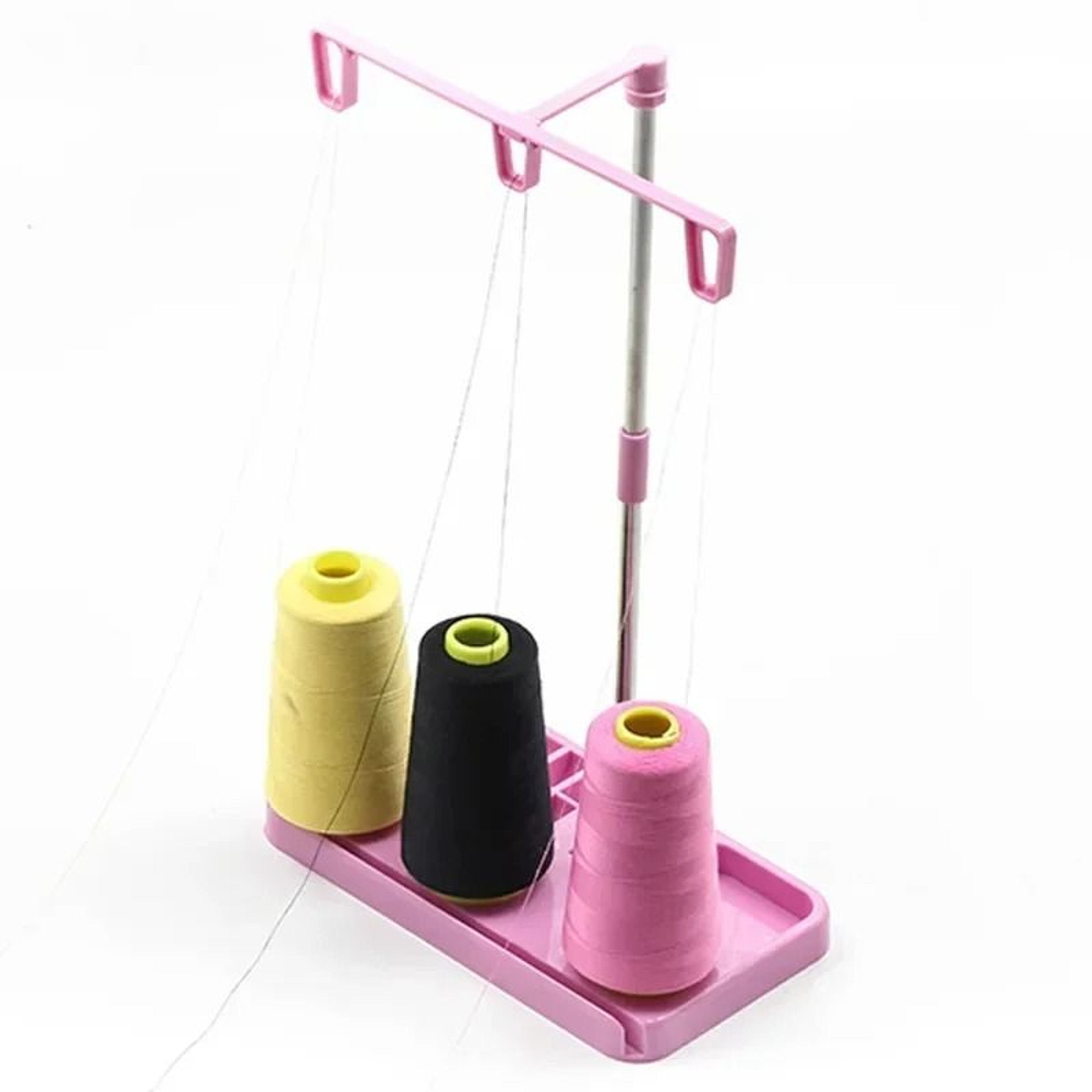 3 Spool Thread Stand Holder Desktop Sewing Thread Organizer And Stand 3