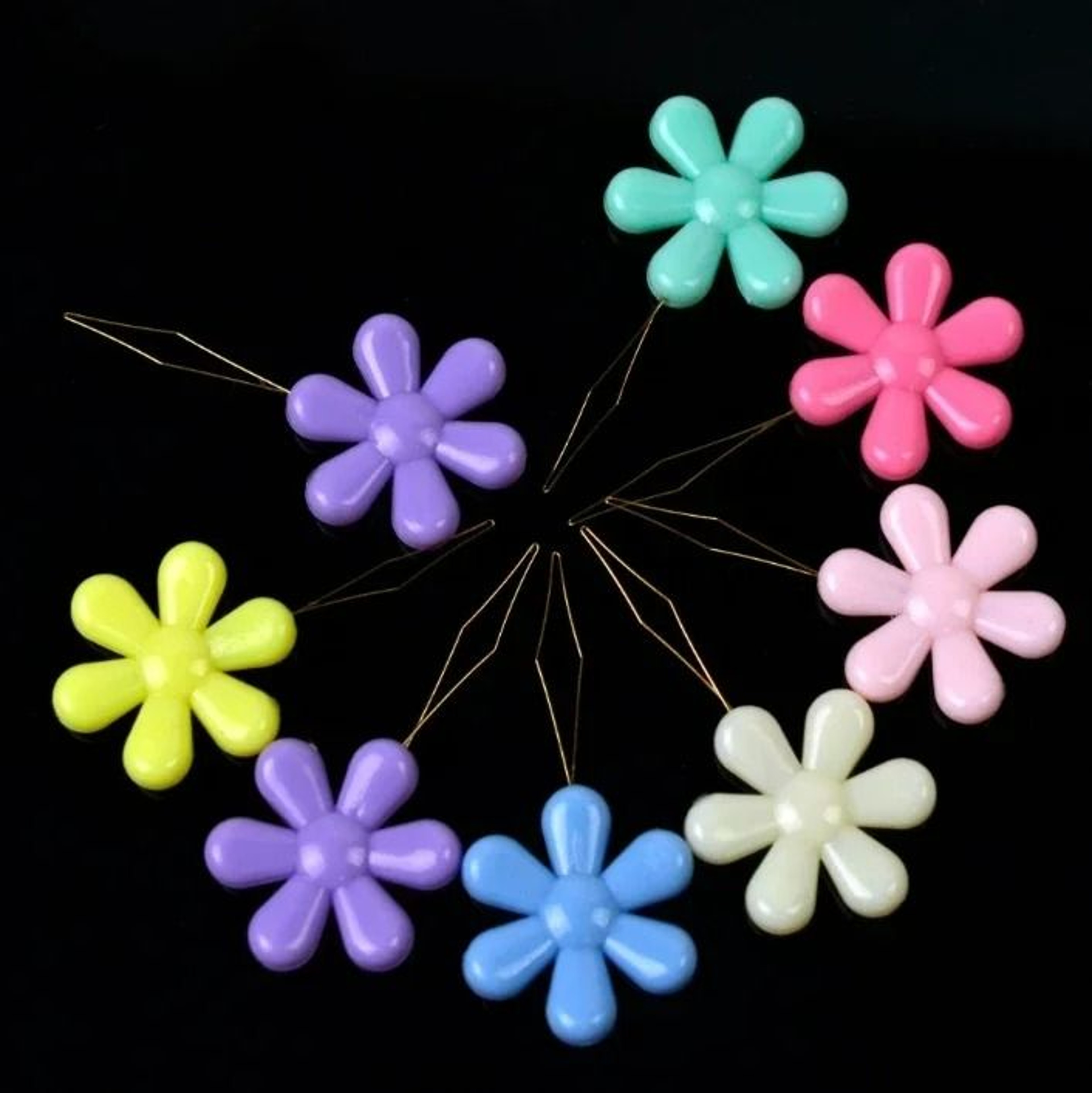 Flower Shaped Needle Threader Easy Automatic Threading Tool For Hand Sewing 5