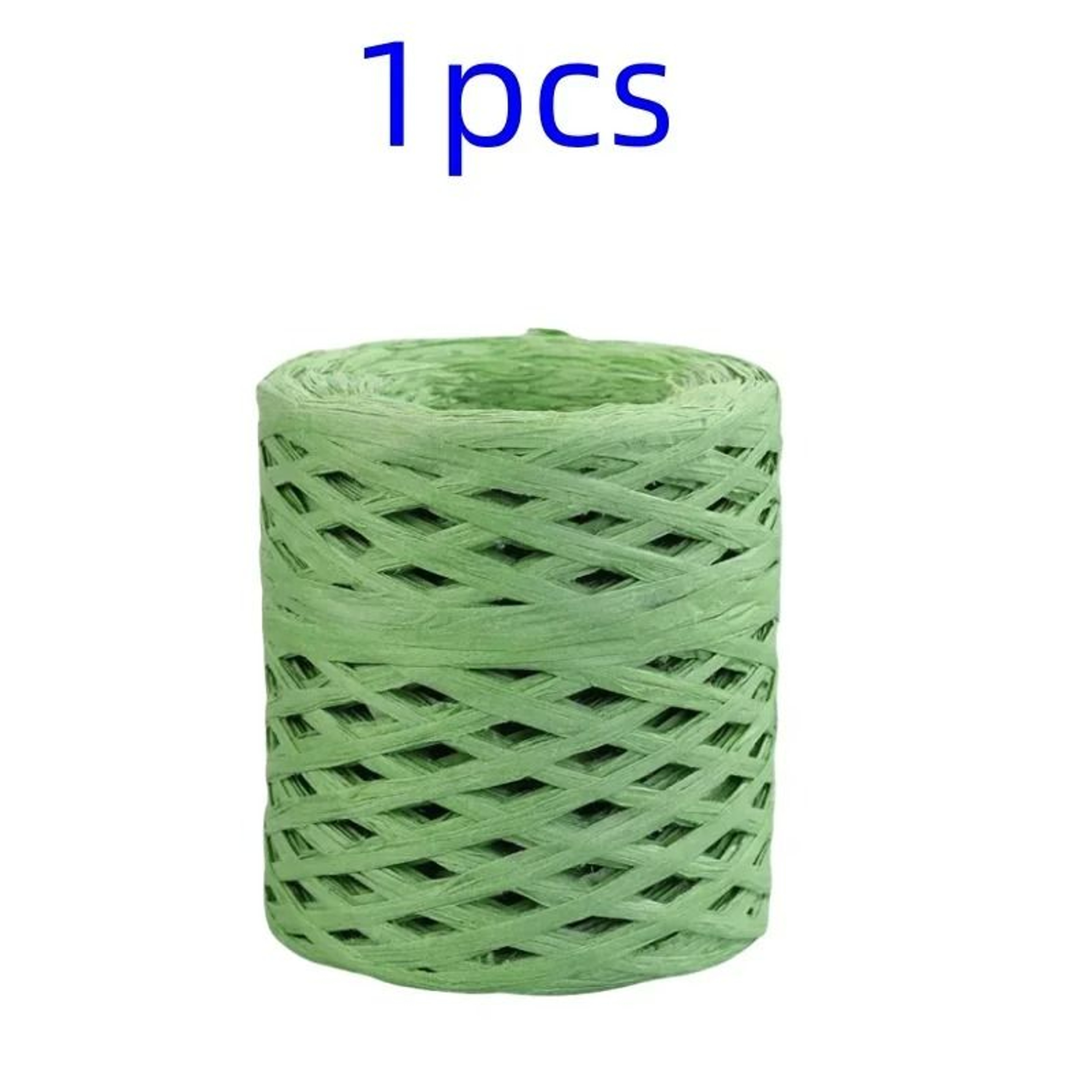 Natural Raffia Straw Yarn Eco Friendly Paper Thread For Crocheting Sun Hats And Beach Bags 14
