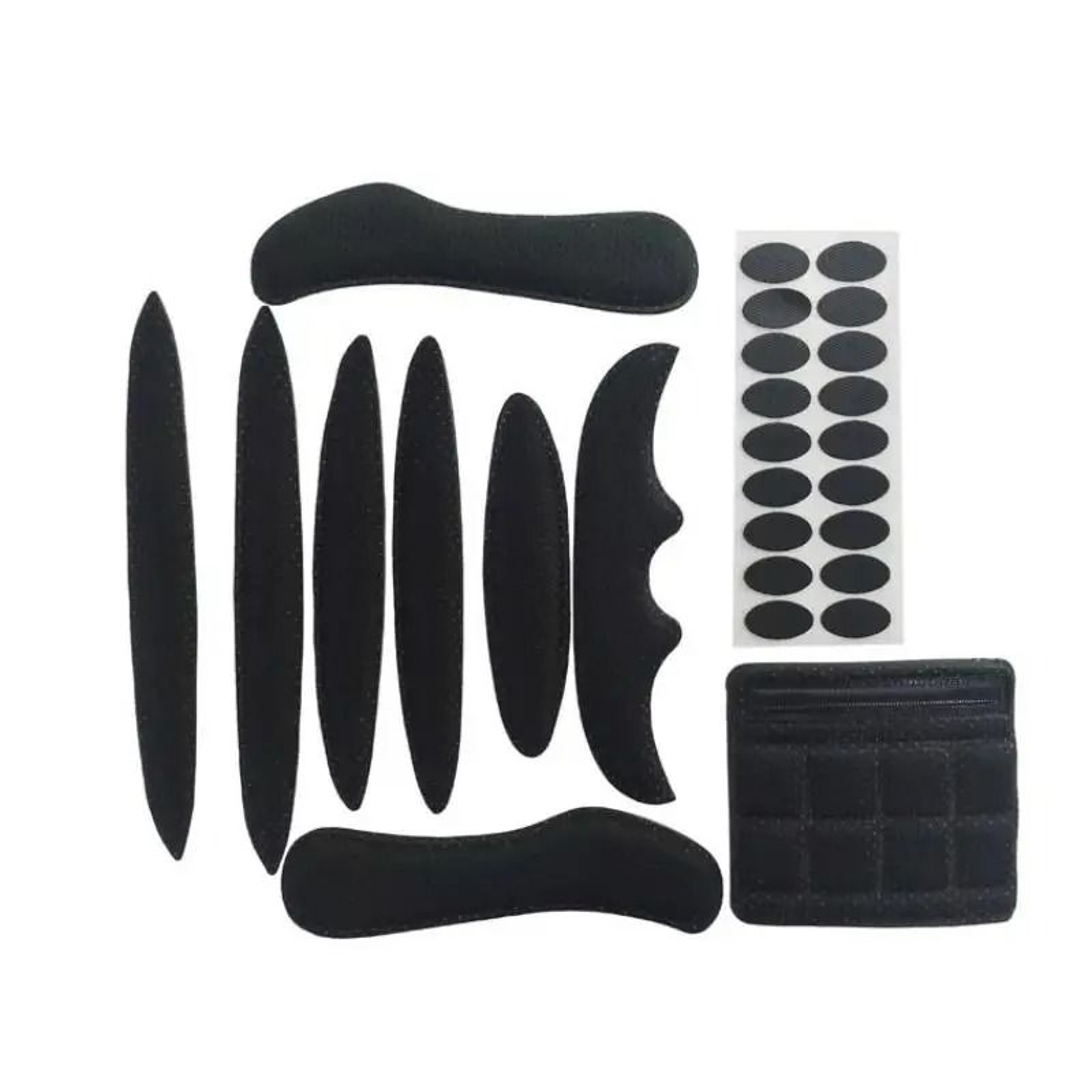 27 Piece Universal Helmet Padding Kit Replacement Sponge Cushion Foam Set 6