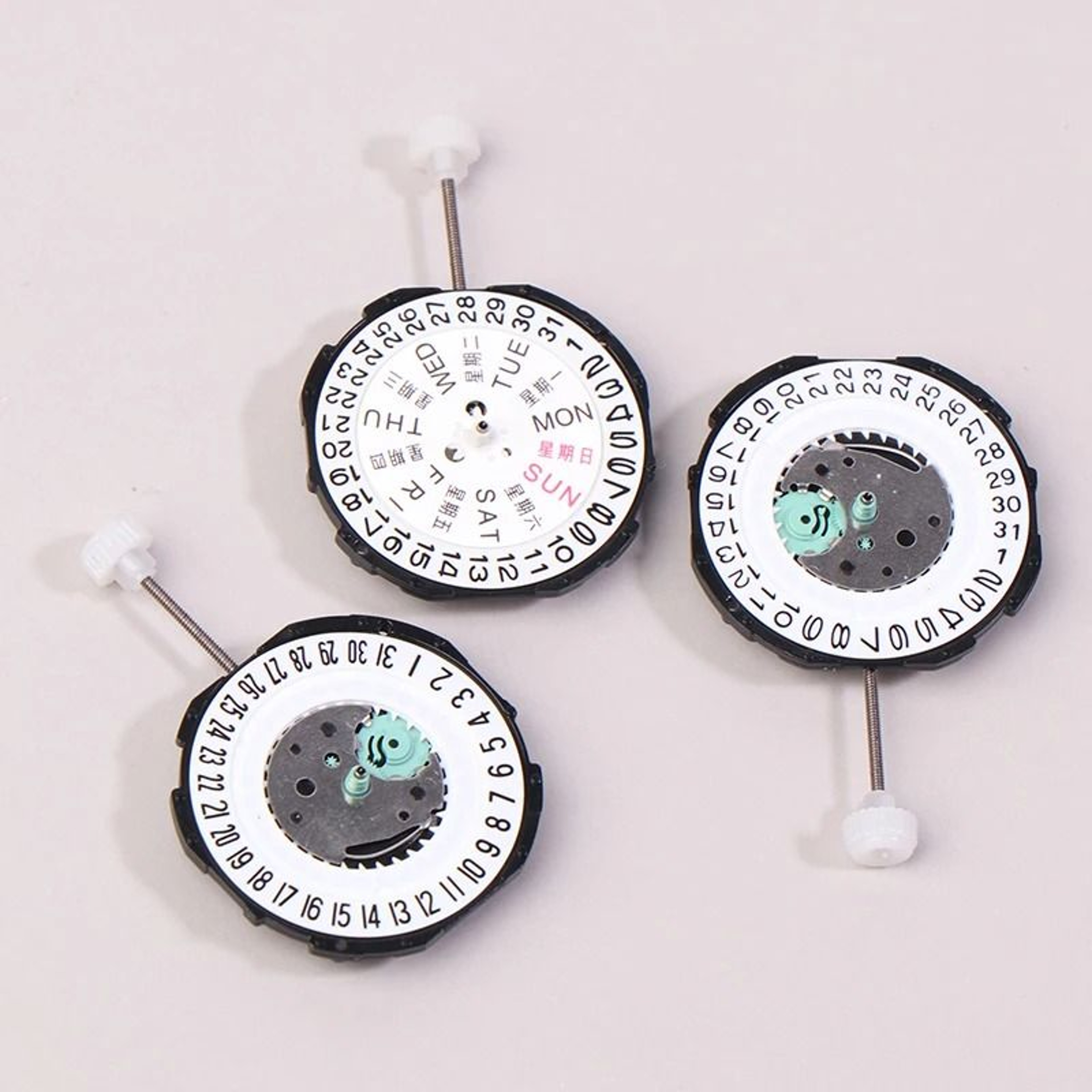 SL28 Quartz Watch Movement 3Hand Replacement Engine With Date Function 3