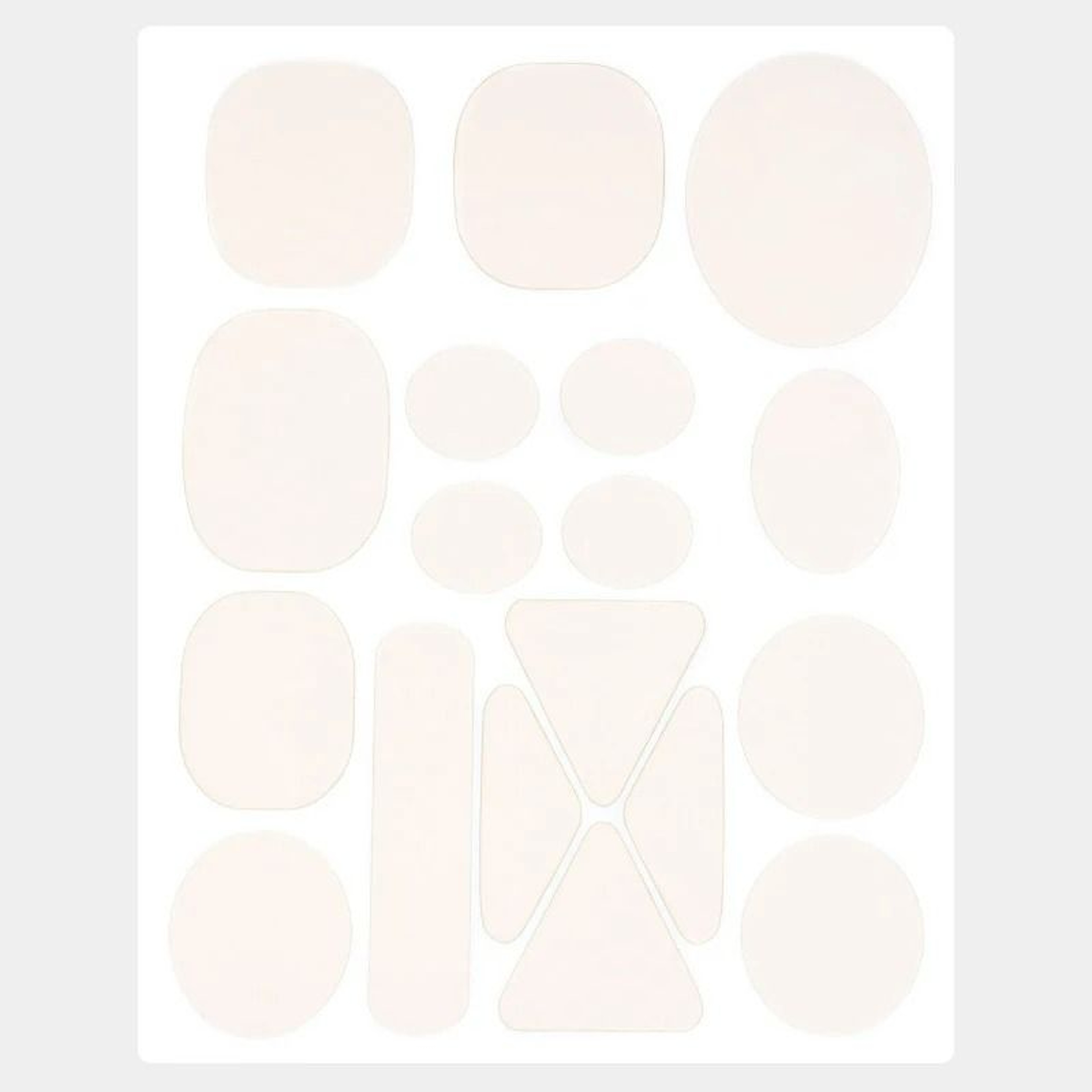 Self Adhesive Fabric Clothing Repair Patch Kit Assorted Shapes For Down Jackets And Apparel 10