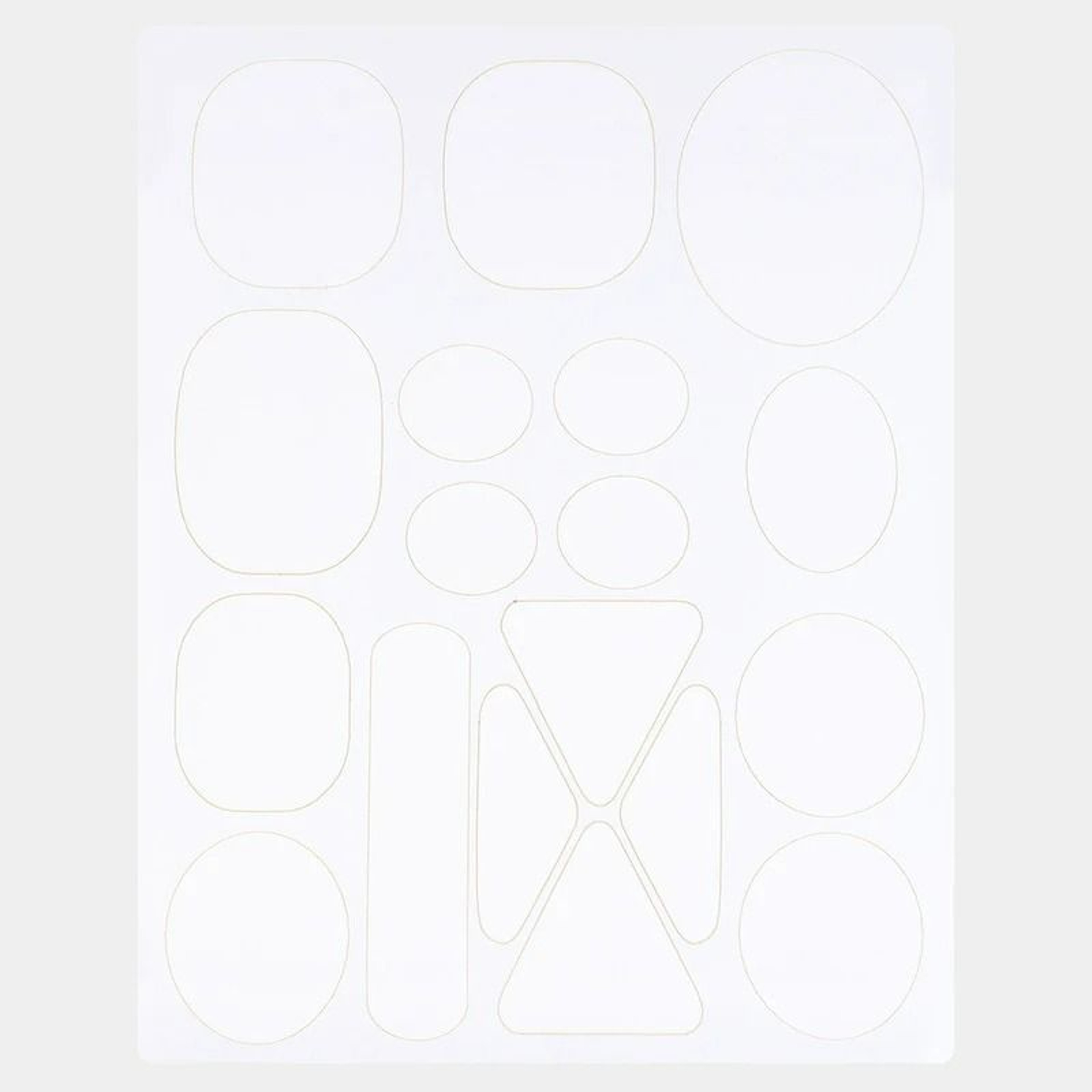 Self Adhesive Fabric Clothing Repair Patch Kit Assorted Shapes For Down Jackets And Apparel 9