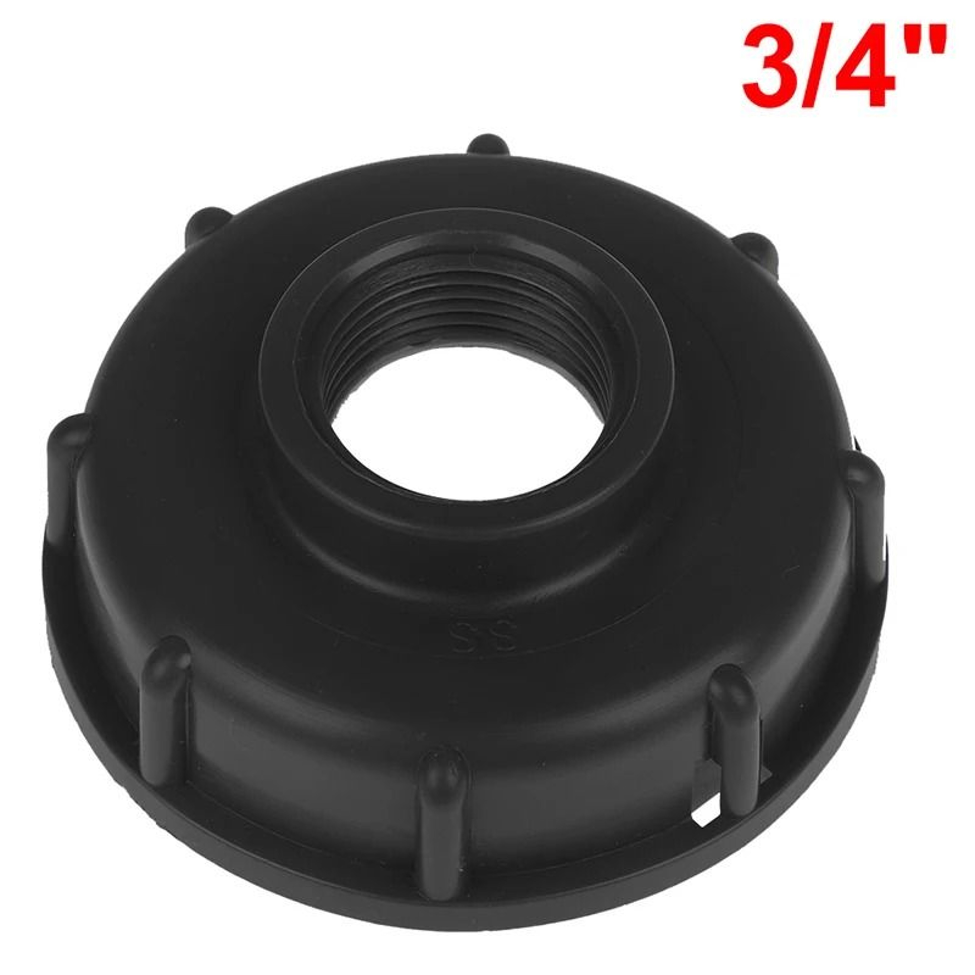 Durable IBC Tank Adapter S60x6 Coarse Thread Cap To Threaded Hose Connector 8