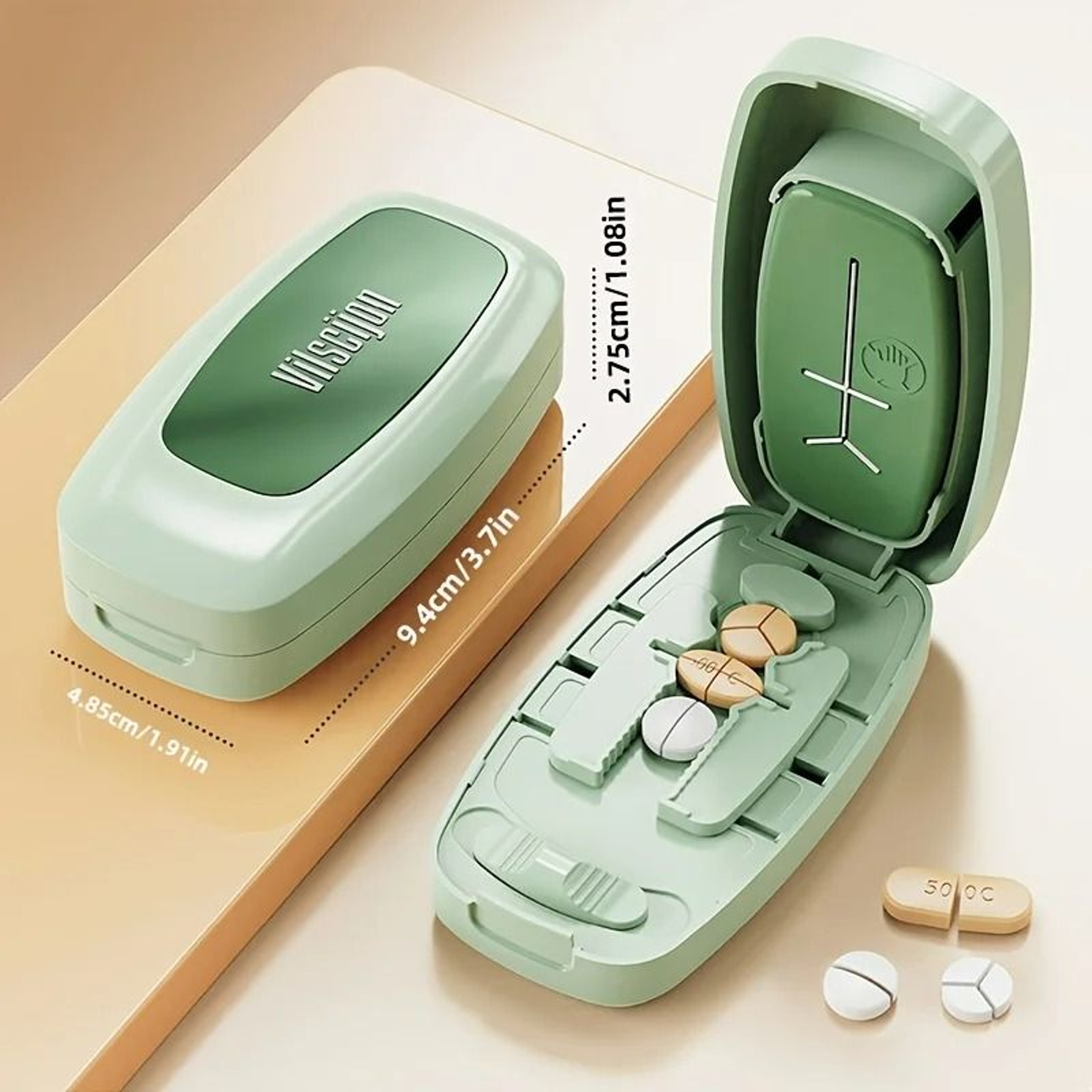 Portable Precision Pill Splitter And Tablet Divider 6