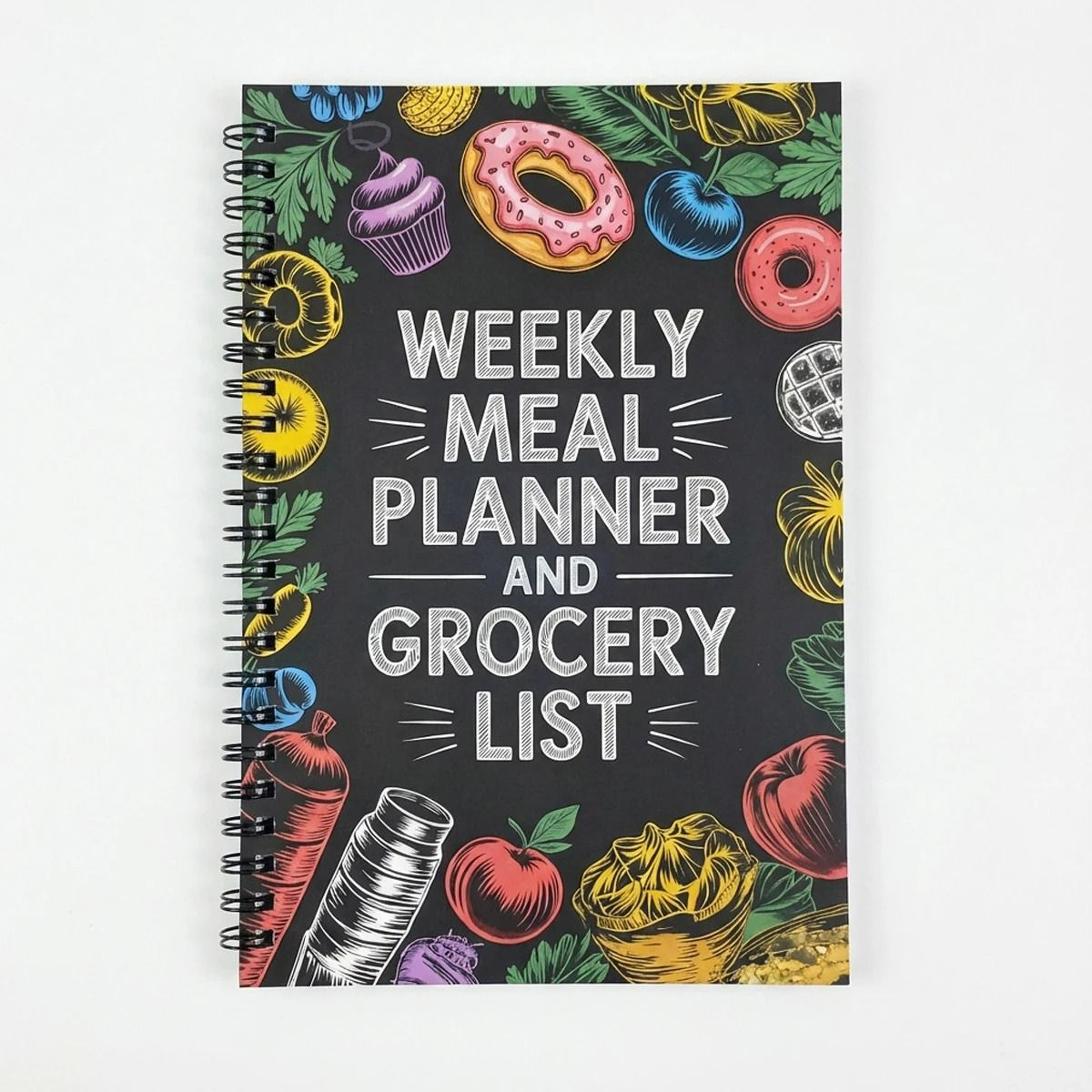 Weekly Meal Planner And Grocery List Organizer Journal For Weight Loss And Nutrition Tracking 6