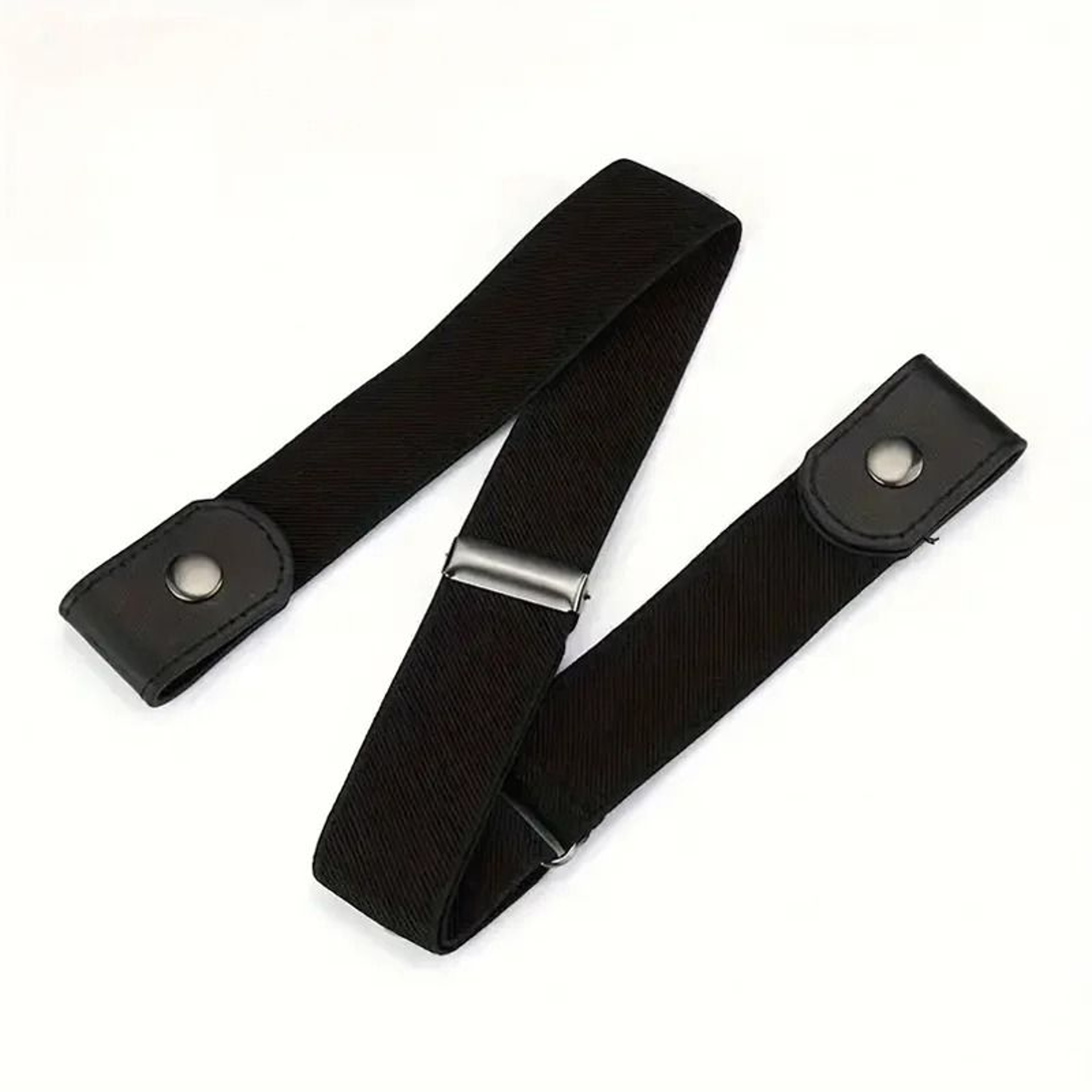 1Piece Traceless Invisible Elastic BuckleFree Belt For Jeans And Pants 6