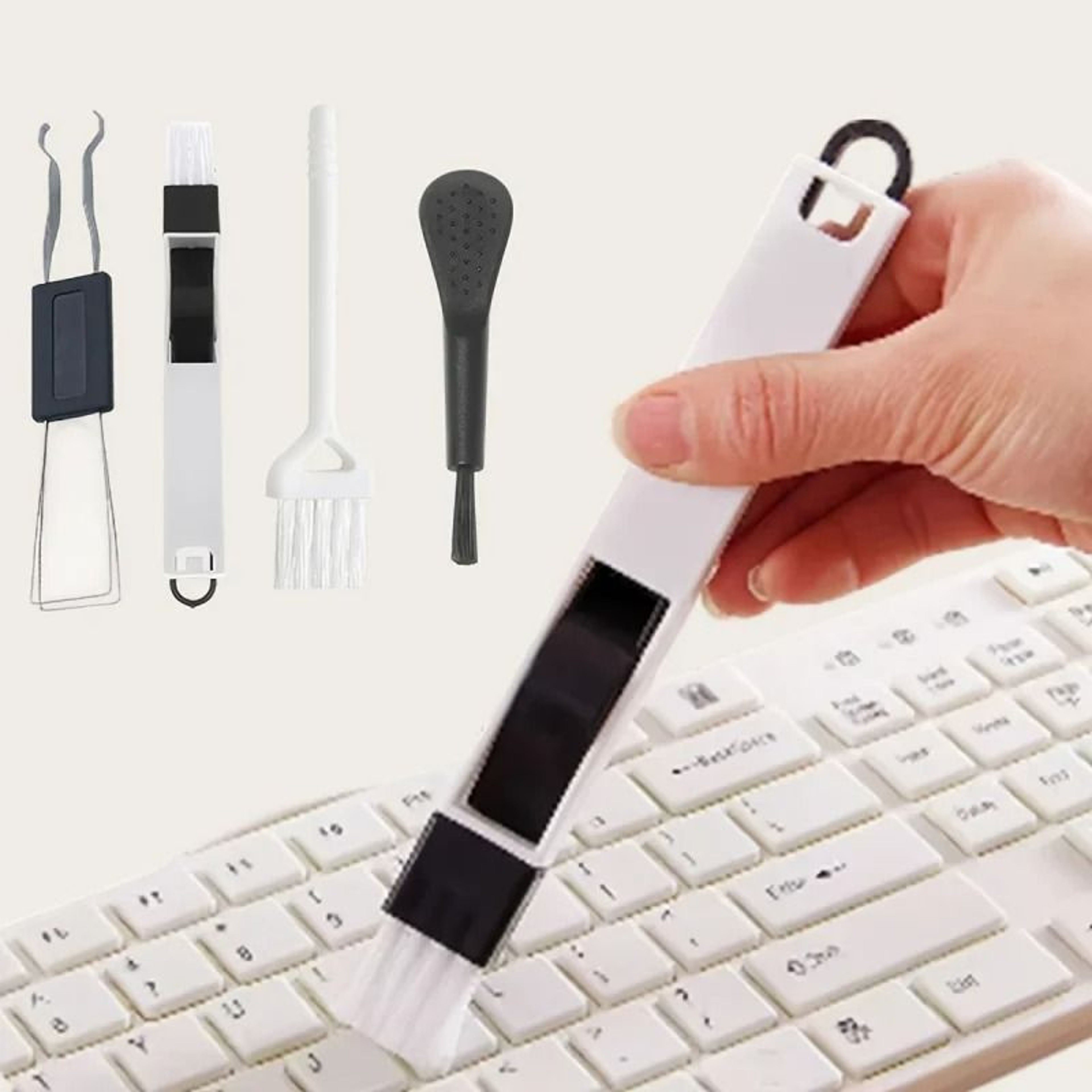 4Piece Mechanical Keyboard Cleaning Kit With Keycap Pullers  Switch Shaft Cleaner 1