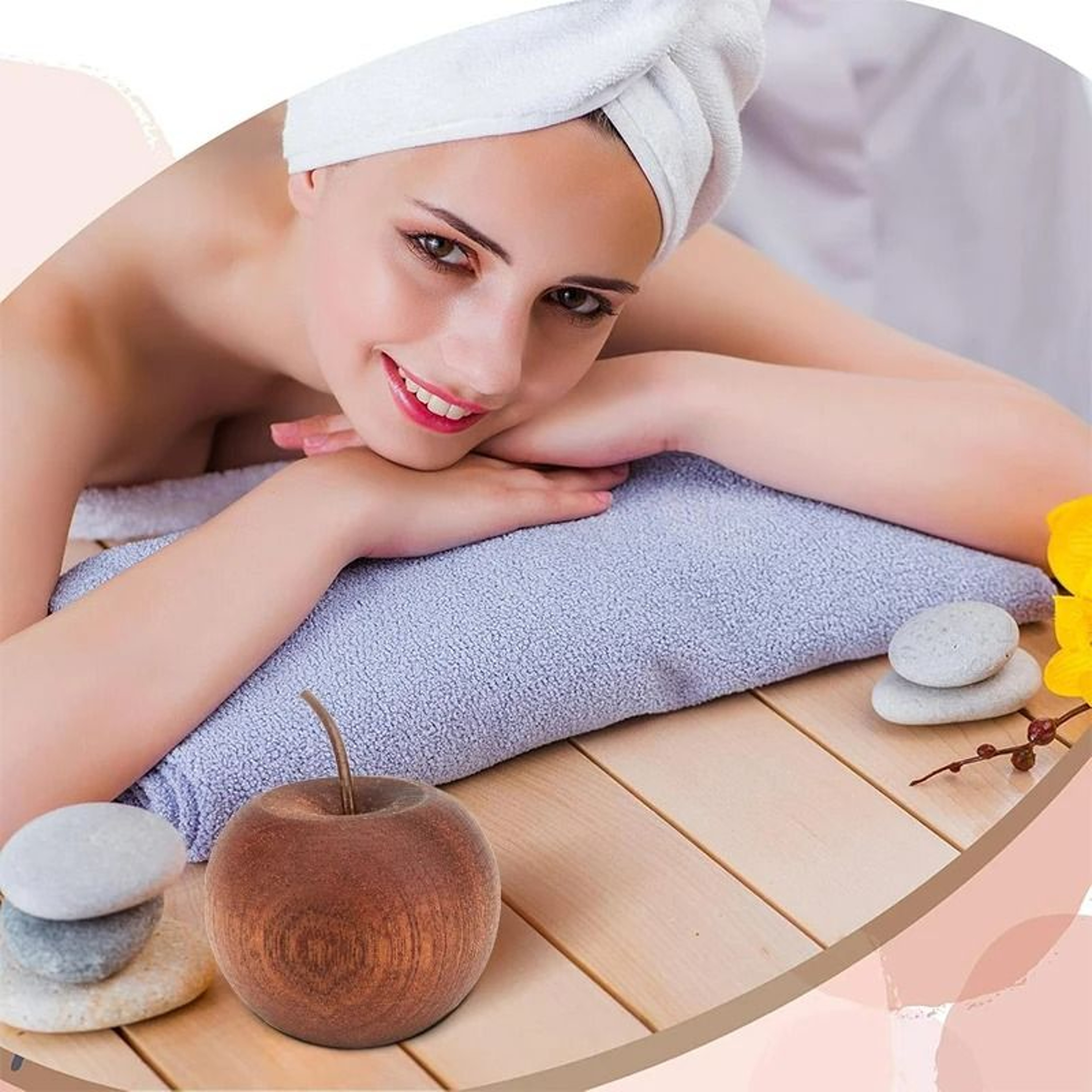 Natural Wooden Essential Oil Aroma Diffuser LongLasting Fragrance Expander 4