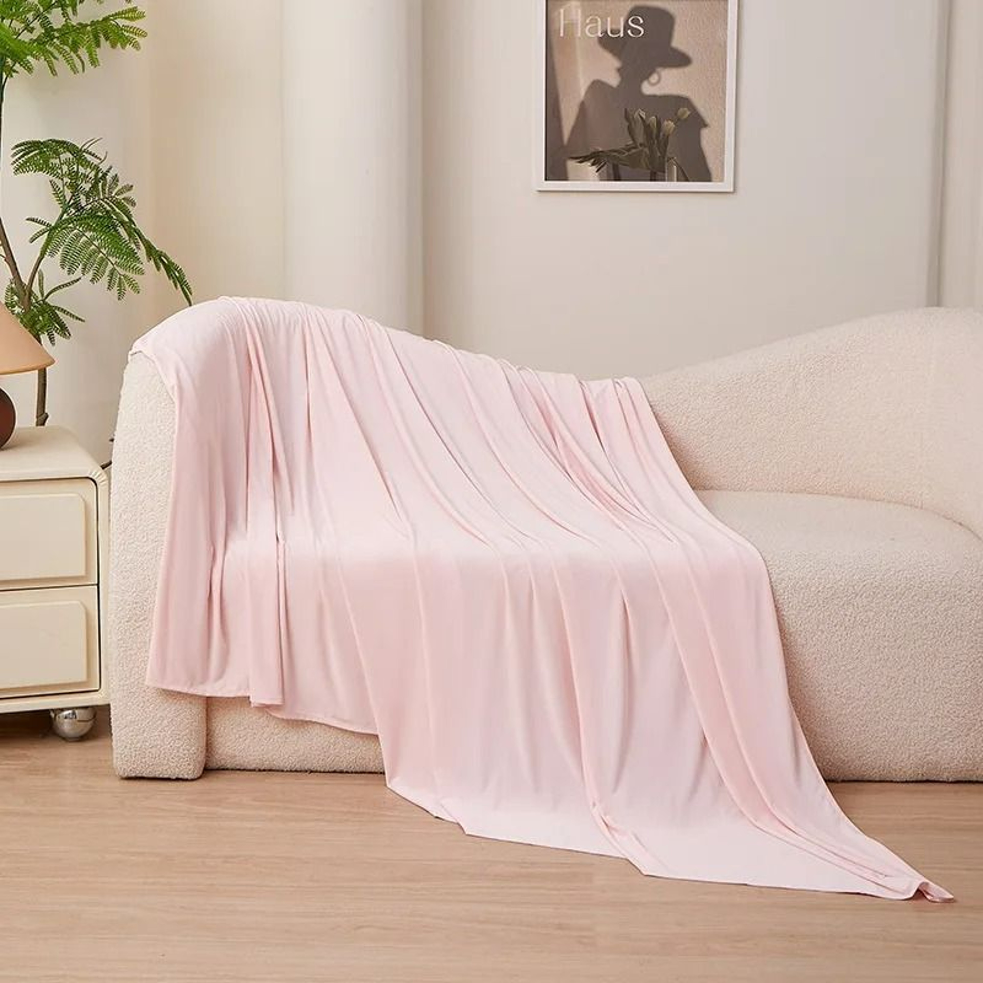 Summer Ice Silk Lightweight Breathable Thin Cooling Blanket 7