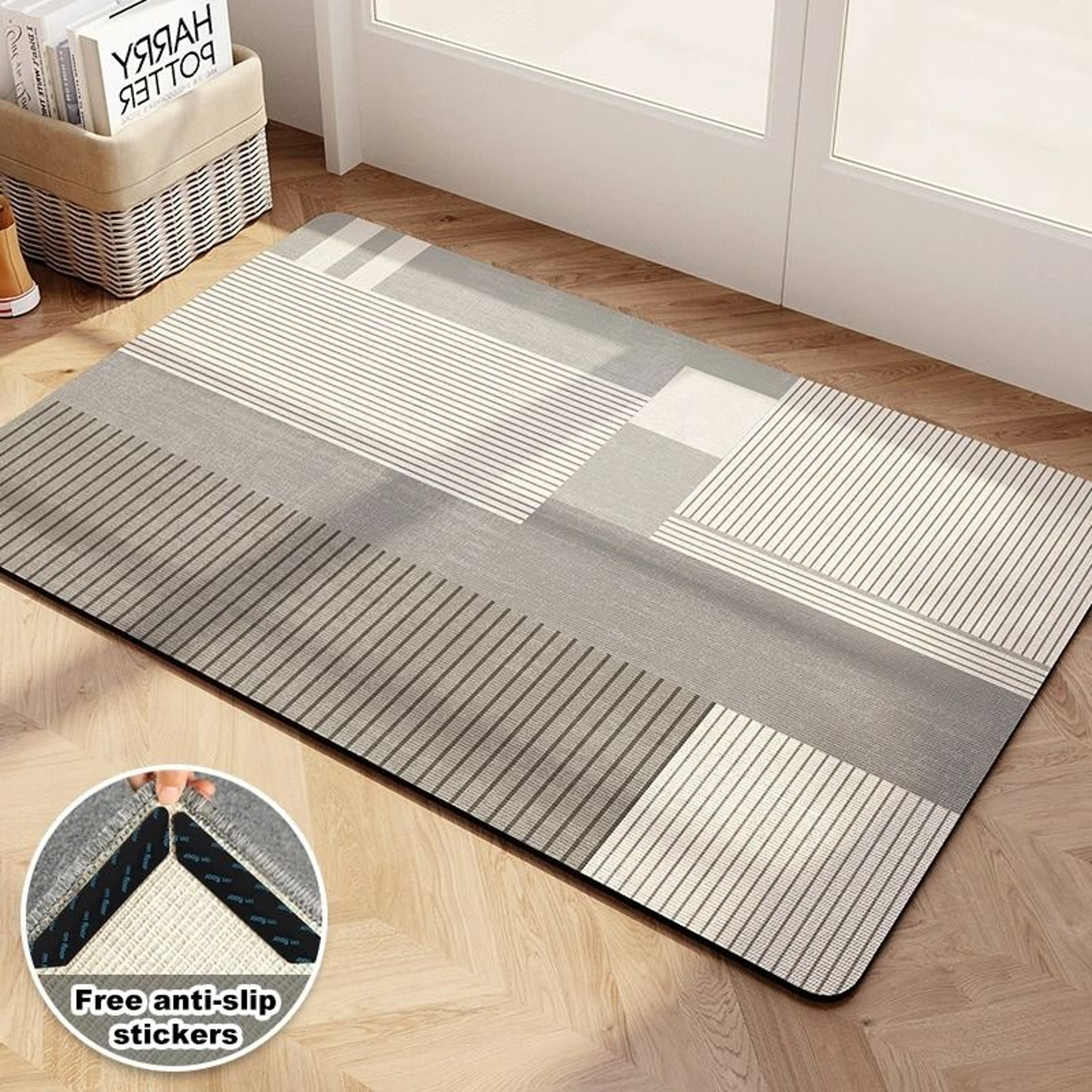 Super Absorbent Kitchen Floor Mat NonSlip Washable Rug 9