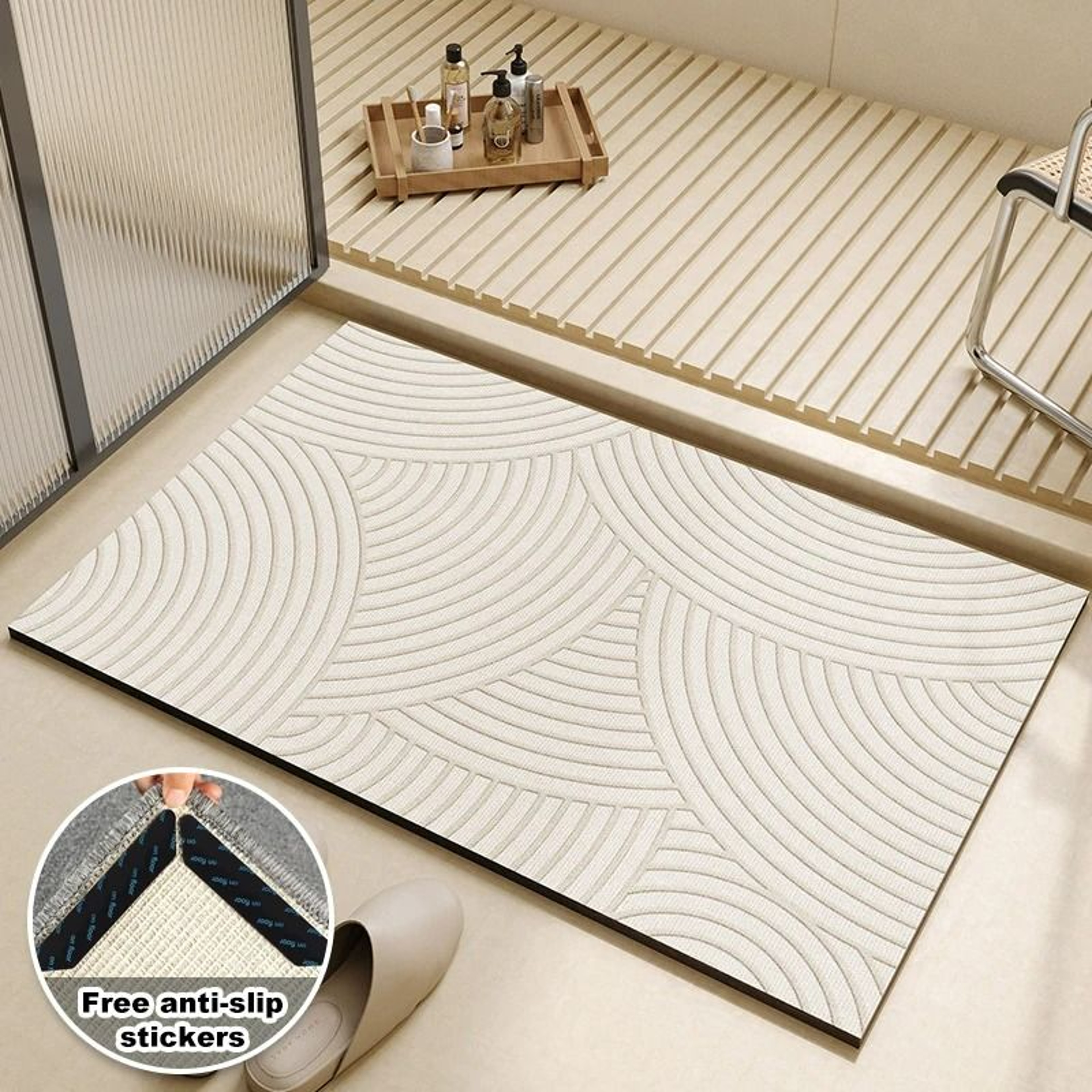 Super Absorbent Kitchen Floor Mat NonSlip Washable Rug 7