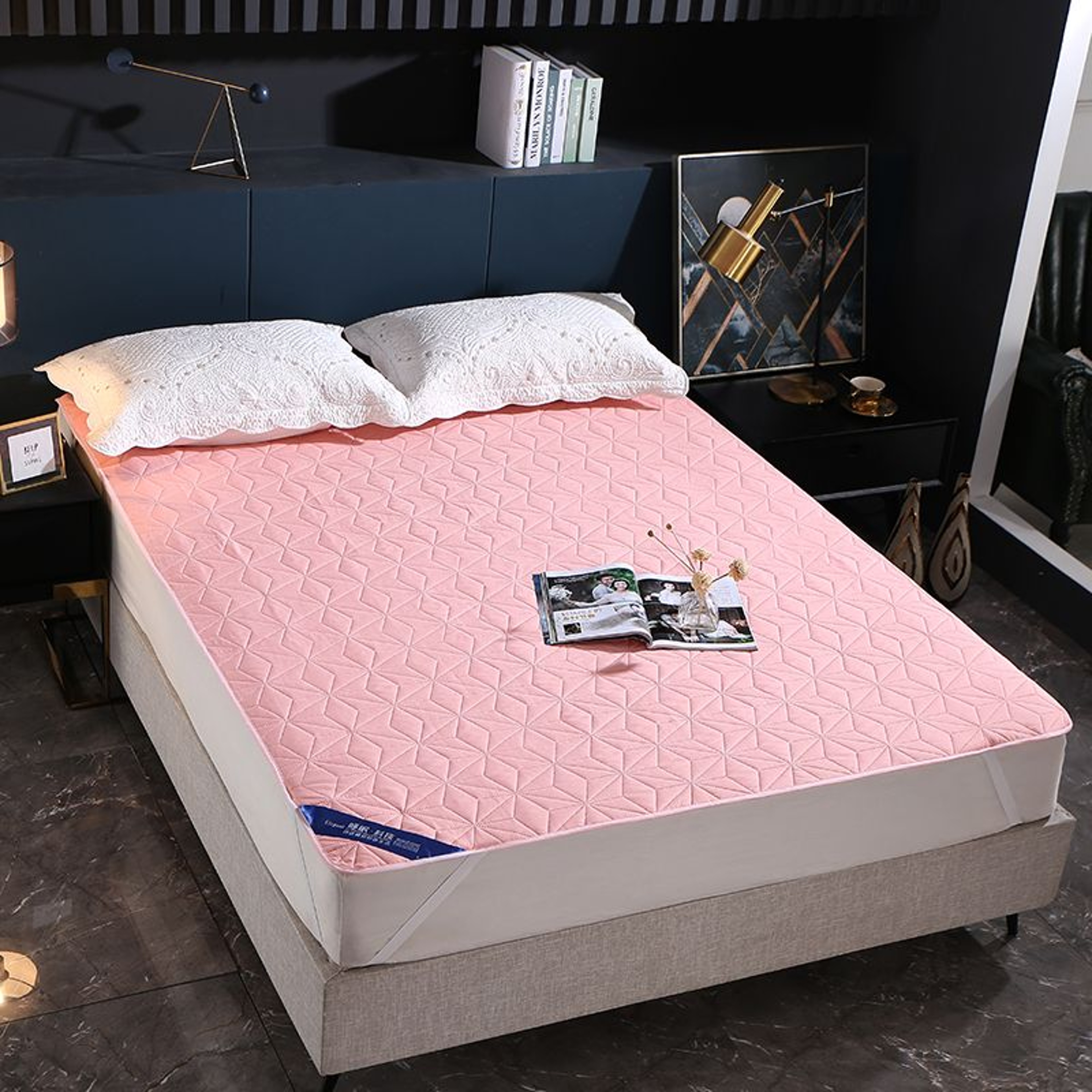 Waterproof NonSlip Breathable Mattress Protector Bedspread 9
