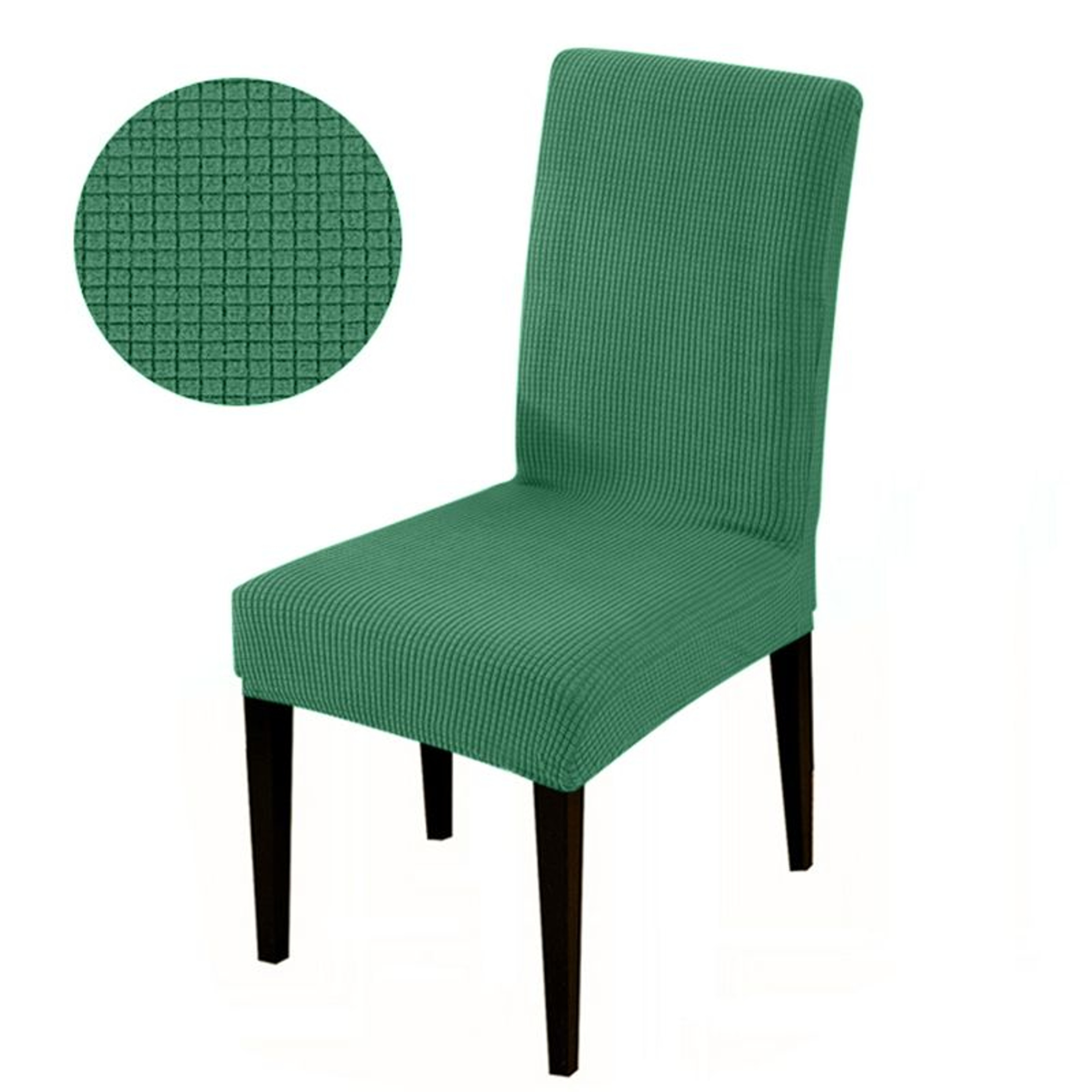 Universal Elastic Stretch Dining Chair Cover 16