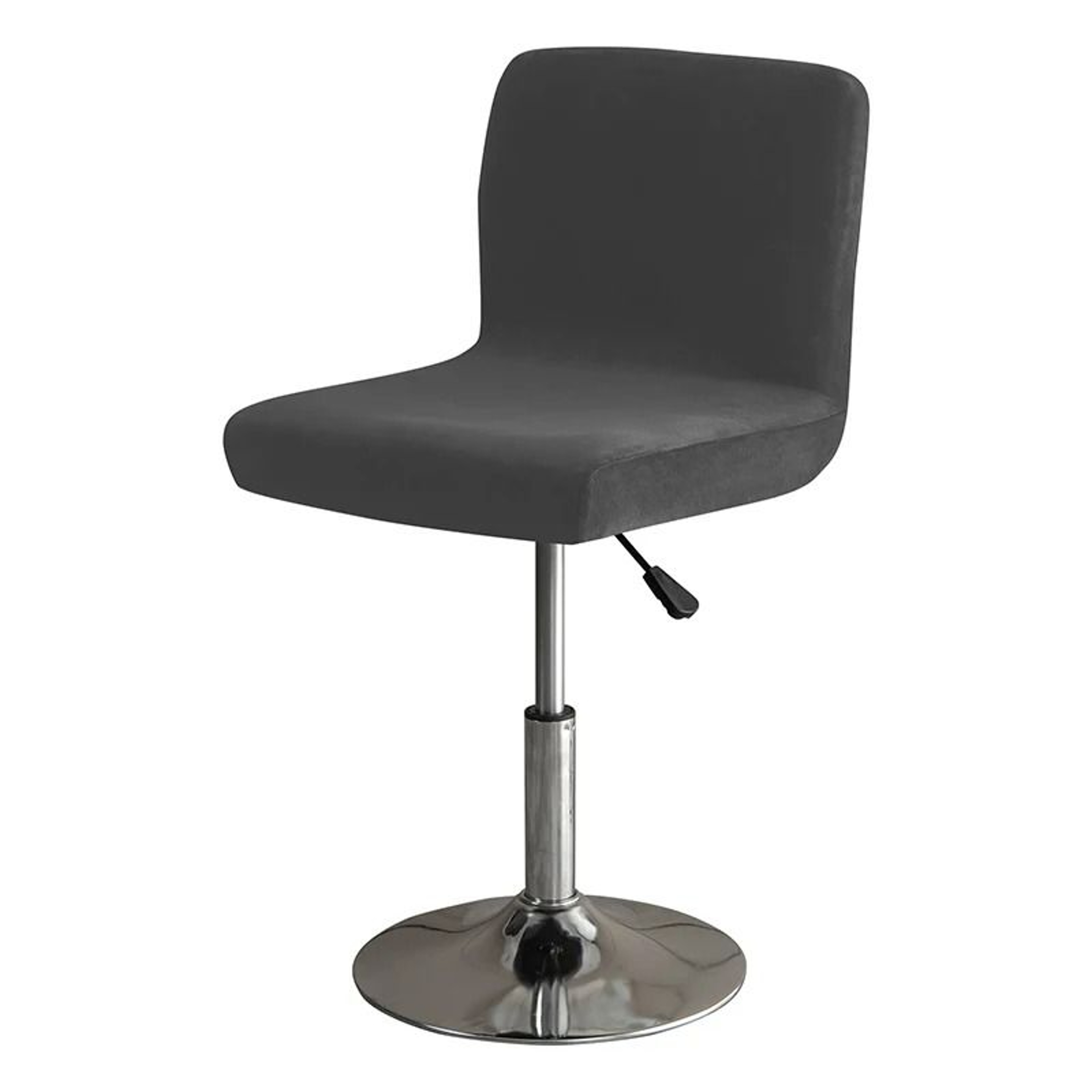 Solid Color Velvet Elastic Stretch Bar Stool Cover 12