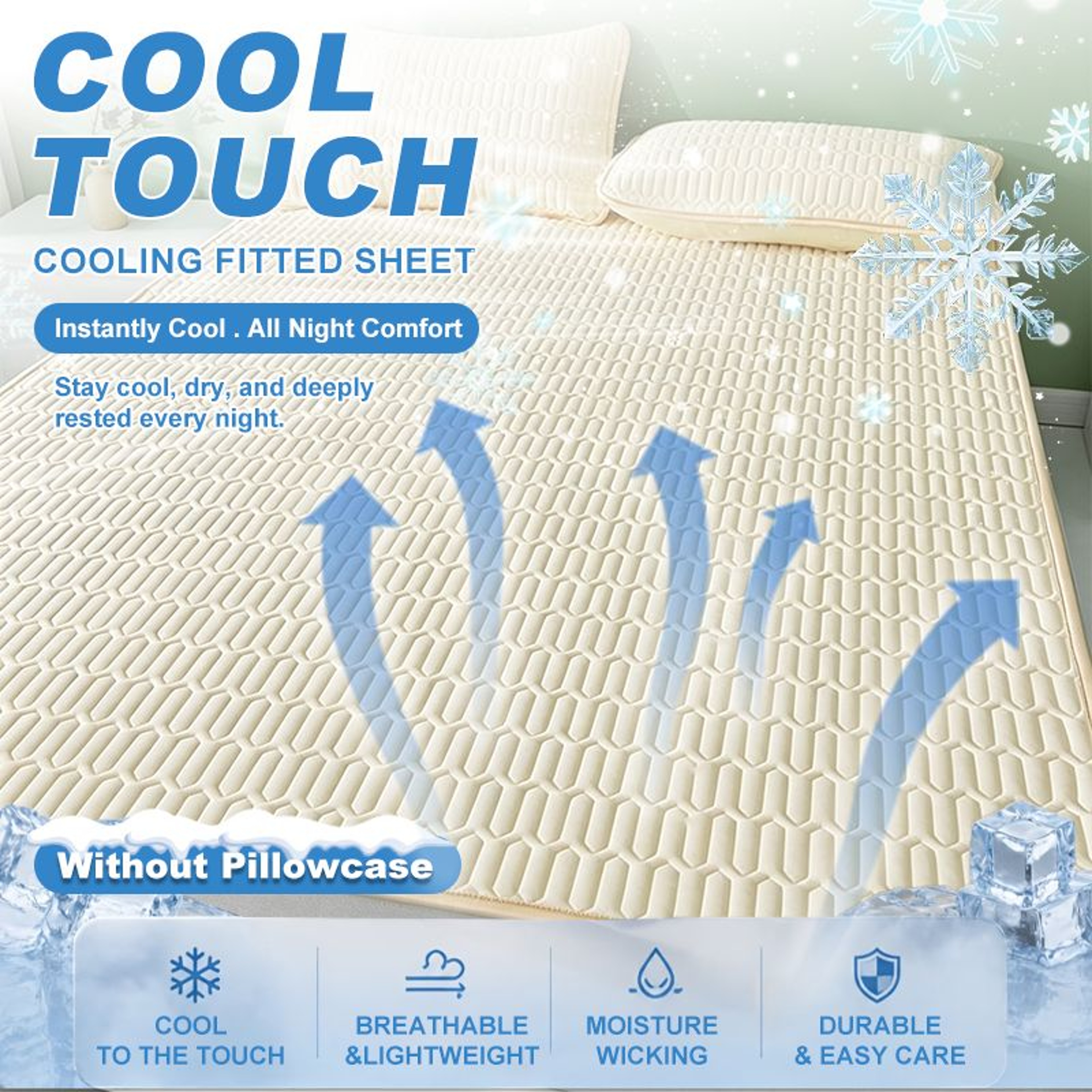 Latex Cooling Ice Silk Summer Mattress Pad 7